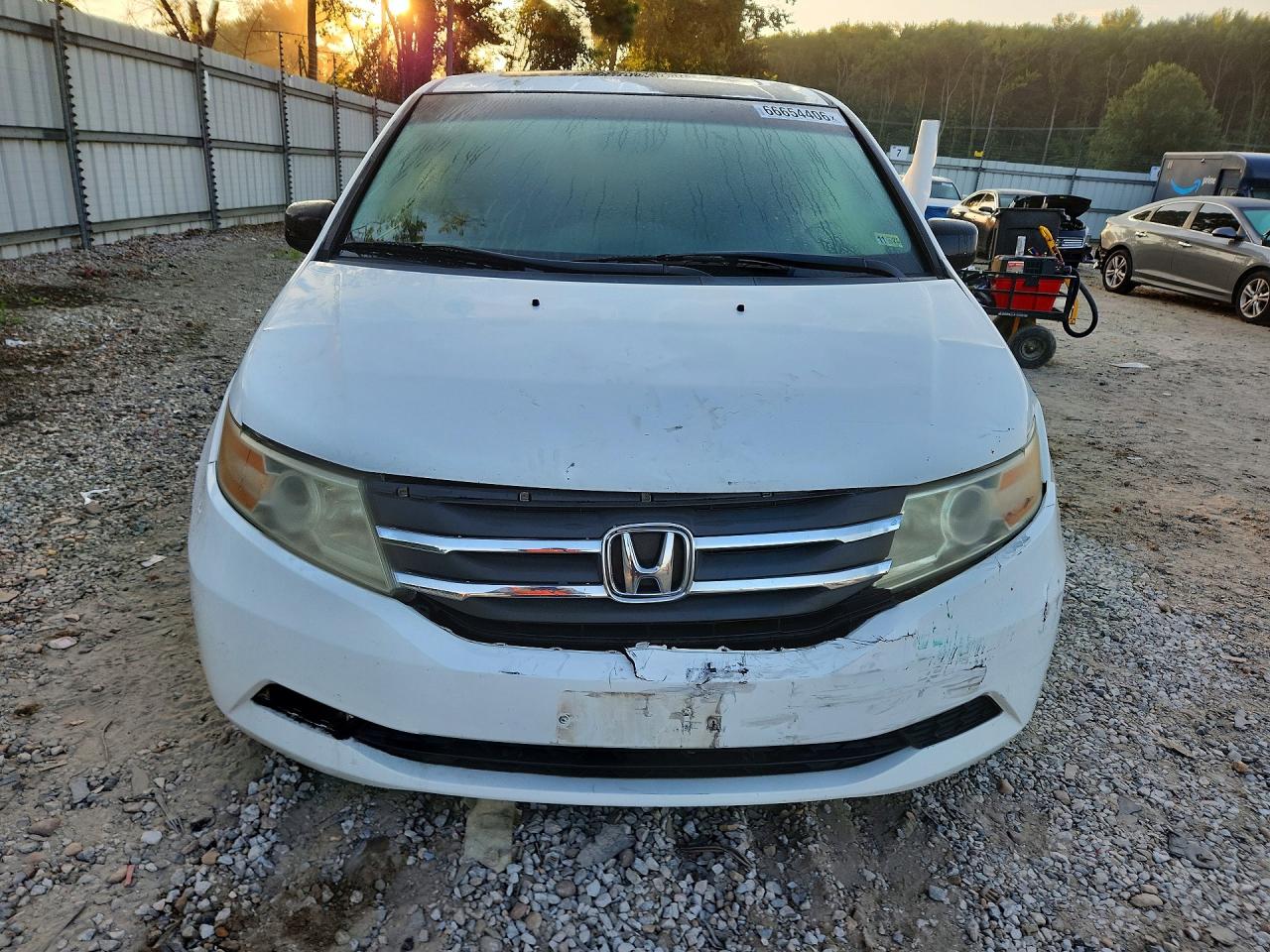 2012 Honda Odyssey Exl Белый vin: 5FNRL5H62CB117444