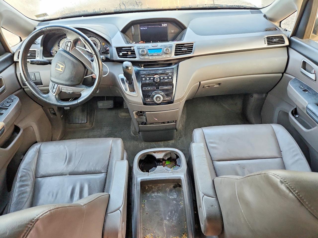 2012 Honda Odyssey Exl Белый vin: 5FNRL5H62CB117444