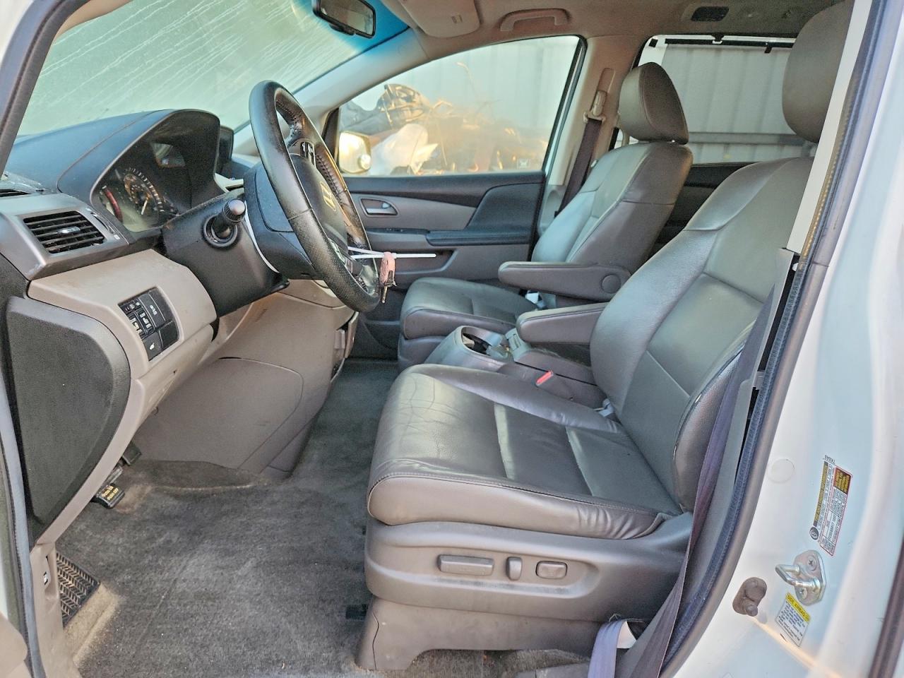 2012 Honda Odyssey Exl Белый vin: 5FNRL5H62CB117444