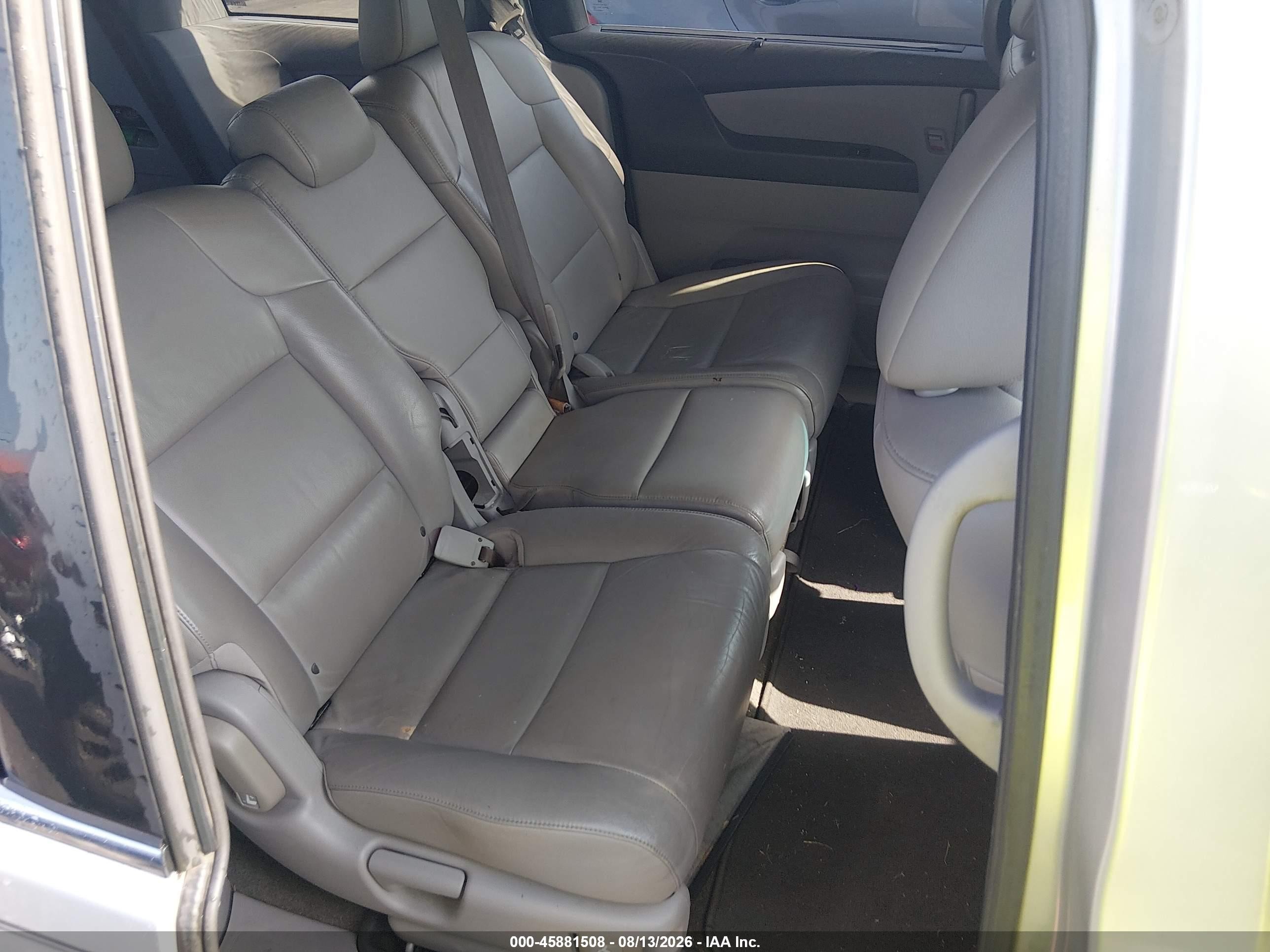 2012 Honda Odyssey Ex-l Silver vin: 5FNRL5H62CB117900