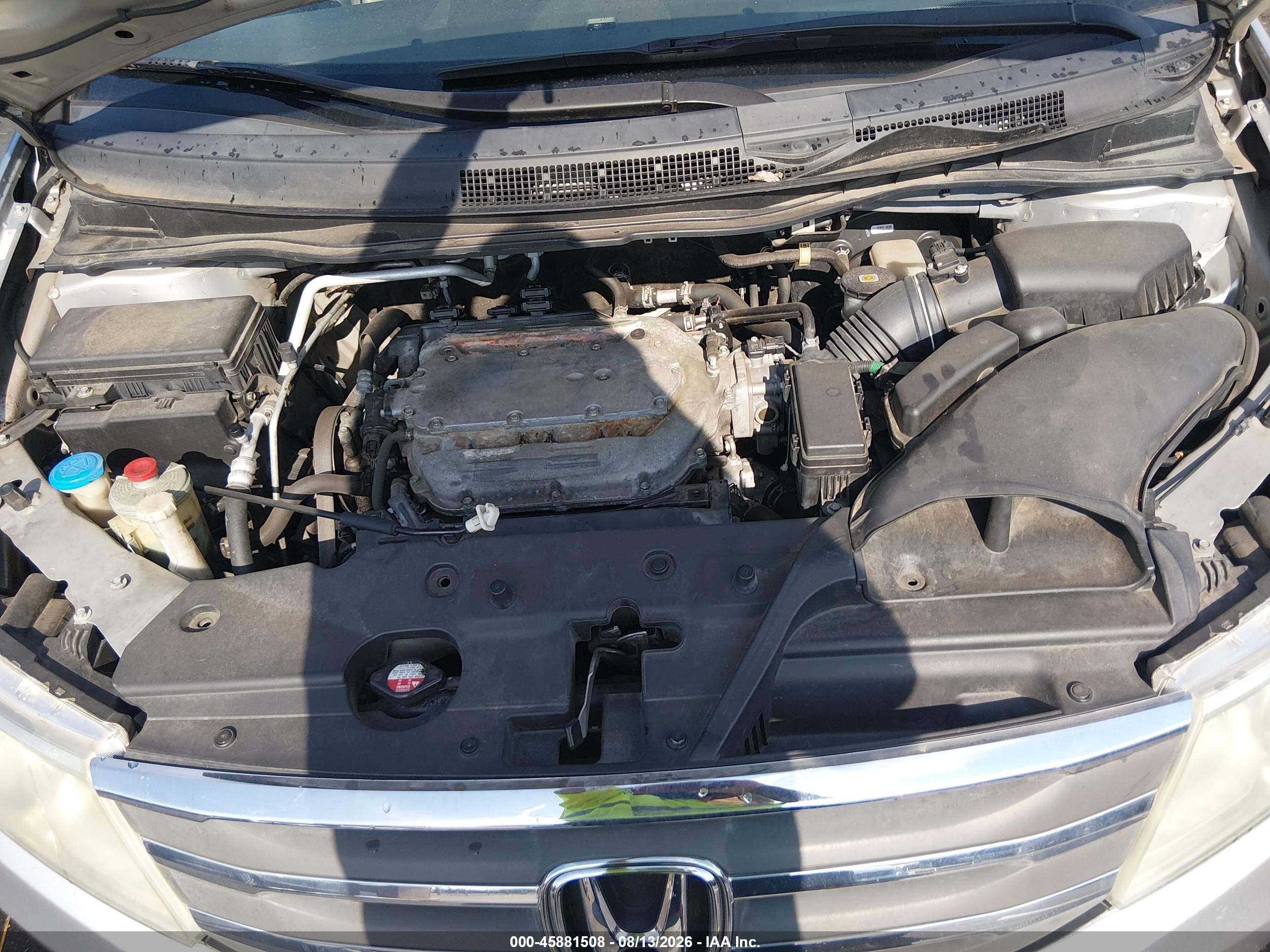 2012 Honda Odyssey Ex-l Silver vin: 5FNRL5H62CB117900