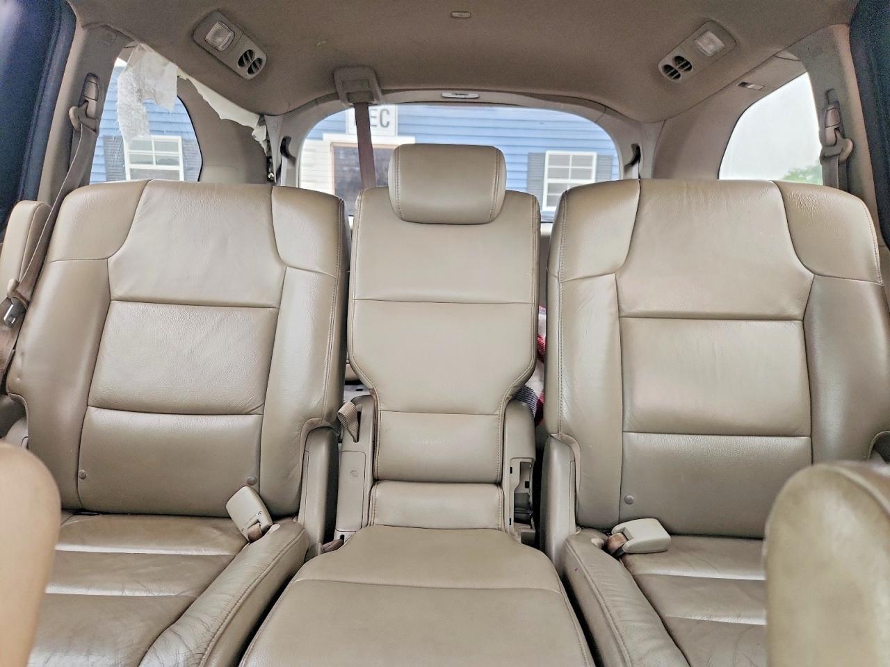 2012 Honda Odyssey Exl Red vin: 5FNRL5H62CB125088