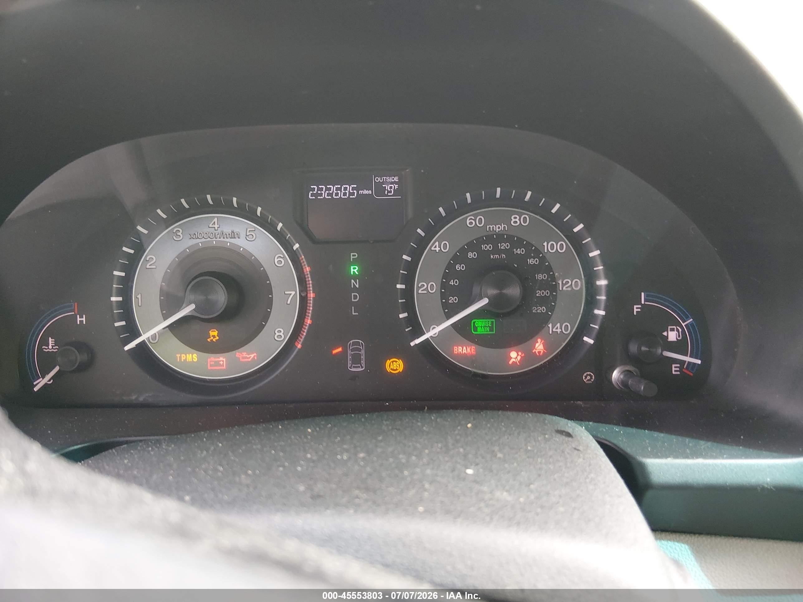 2012 Honda Odyssey Ex-l Light Blue vin: 5FNRL5H62CB129934