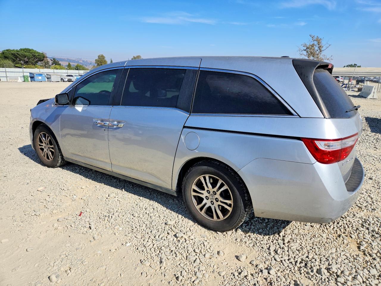 2012 Honda Odyssey Exl Silver vin: 5FNRL5H62CB130484
