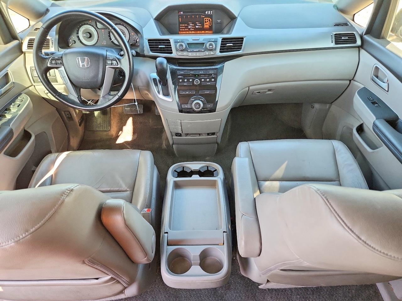 2012 Honda Odyssey Exl Silver vin: 5FNRL5H62CB130484