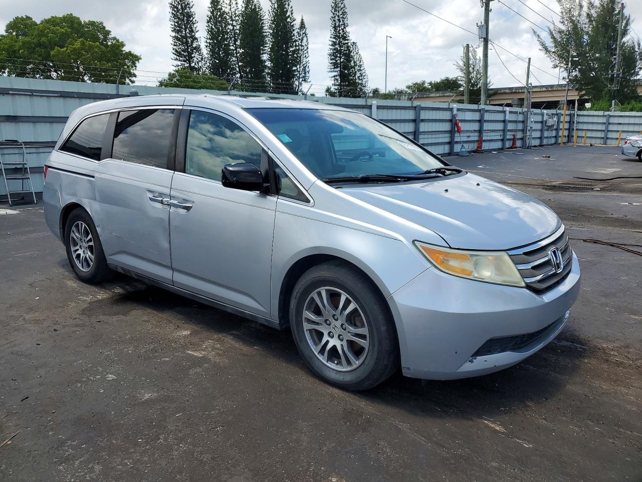 2012 Honda Odyssey Exl Серебряный vin: 5FNRL5H62CB134003