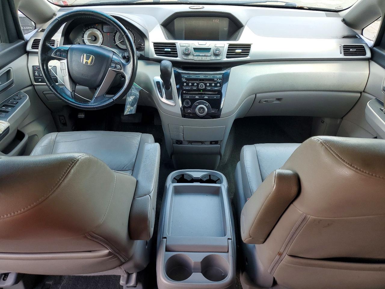 2012 Honda Odyssey Exl Серебряный vin: 5FNRL5H62CB134003