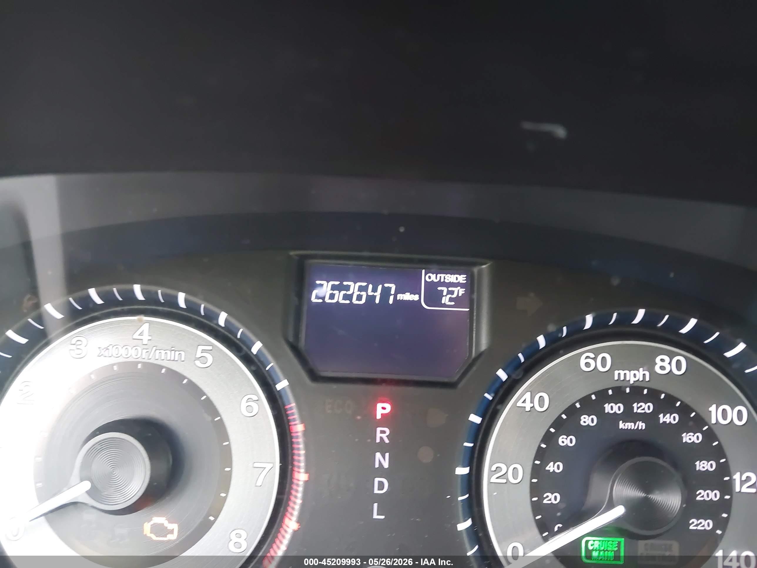 2012 Honda Odyssey Ex-l Серый vin: 5FNRL5H62CB144434