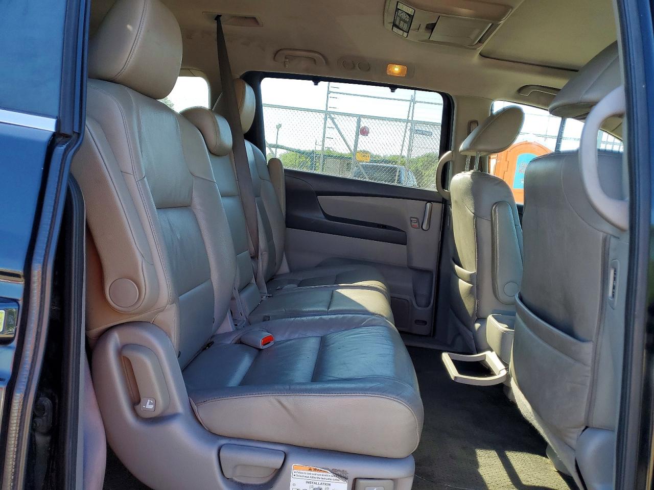 2012 Honda Odyssey Exl Black vin: 5FNRL5H62CB146636