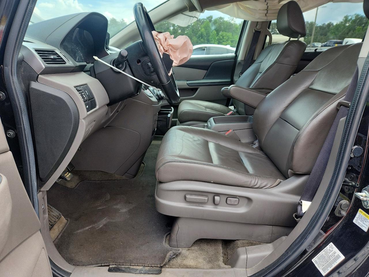 2013 Honda Odyssey Exl Black vin: 5FNRL5H62DB013201