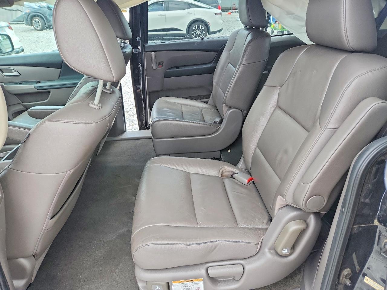 2013 Honda Odyssey Exl Black vin: 5FNRL5H62DB013201