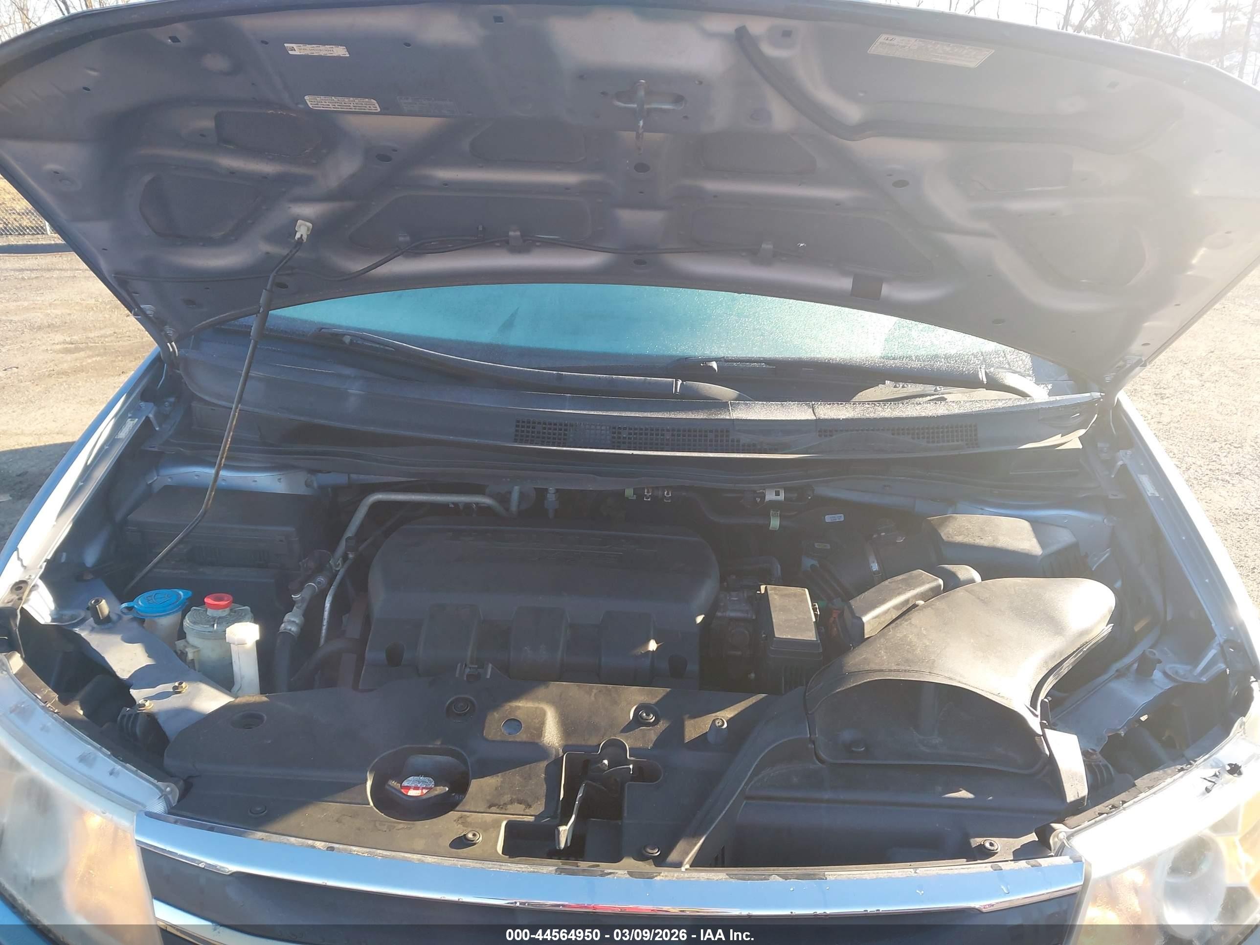 2013 Honda Odyssey Ex-l Blue vin: 5FNRL5H62DB014848