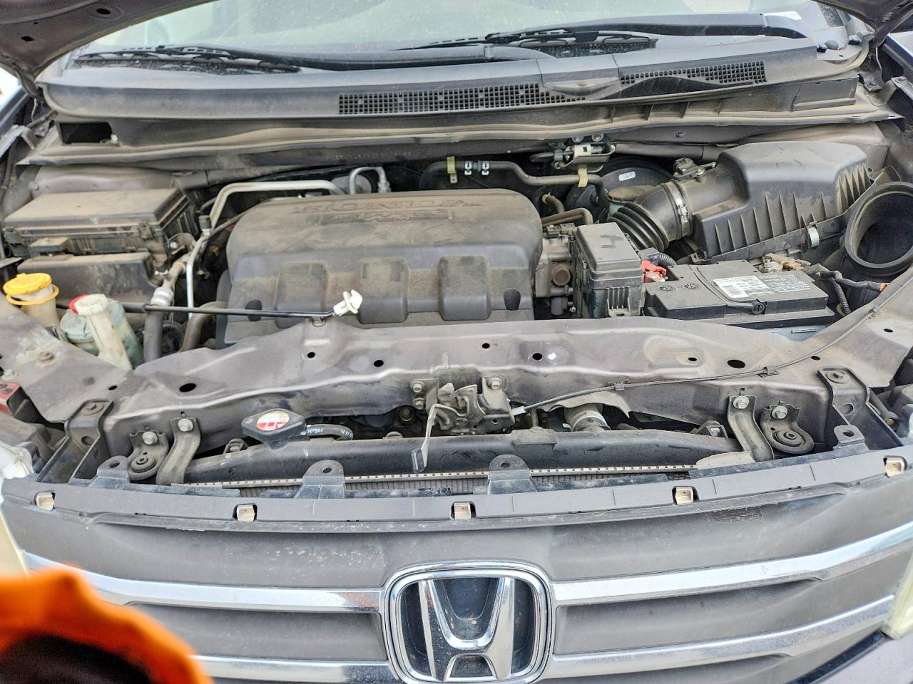 2013 Honda Odyssey Exl Gray vin: 5FNRL5H62DB018155