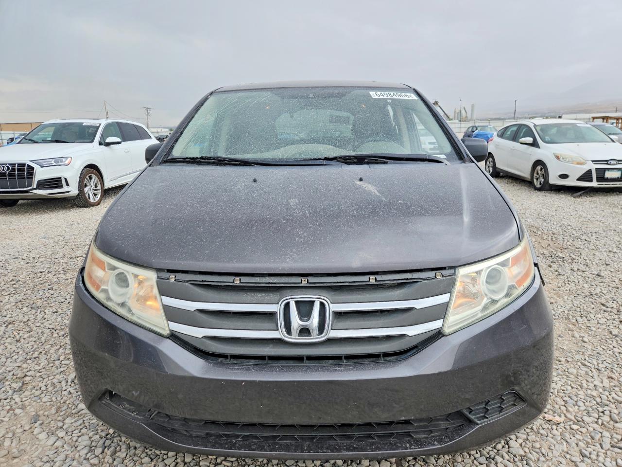 2013 Honda Odyssey Exl Gray vin: 5FNRL5H62DB018155