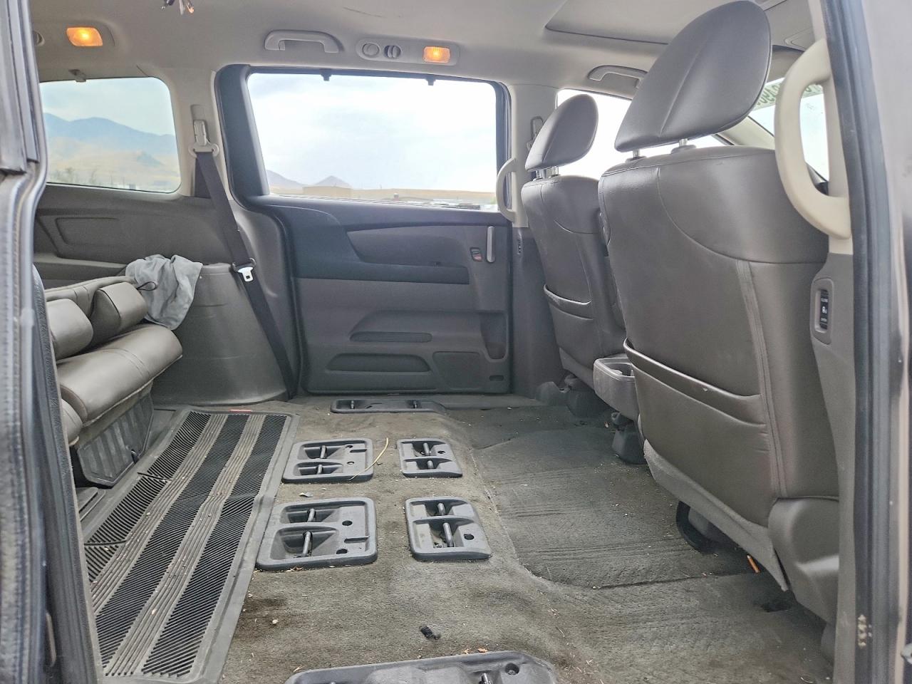 2013 Honda Odyssey Exl Gray vin: 5FNRL5H62DB018155