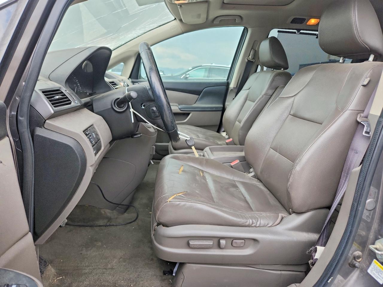 2013 Honda Odyssey Exl Gray vin: 5FNRL5H62DB018155