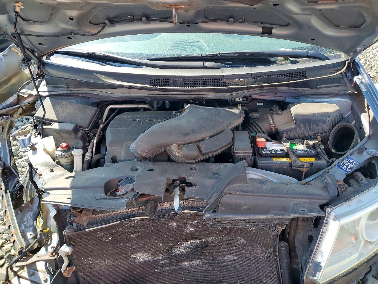 2013 Honda Odyssey Exl Blue vin: 5FNRL5H62DB030872
