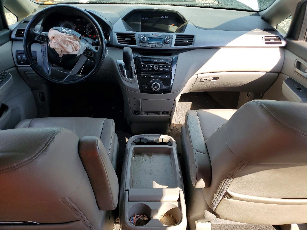2013 Honda Odyssey Exl Blue vin: 5FNRL5H62DB030872