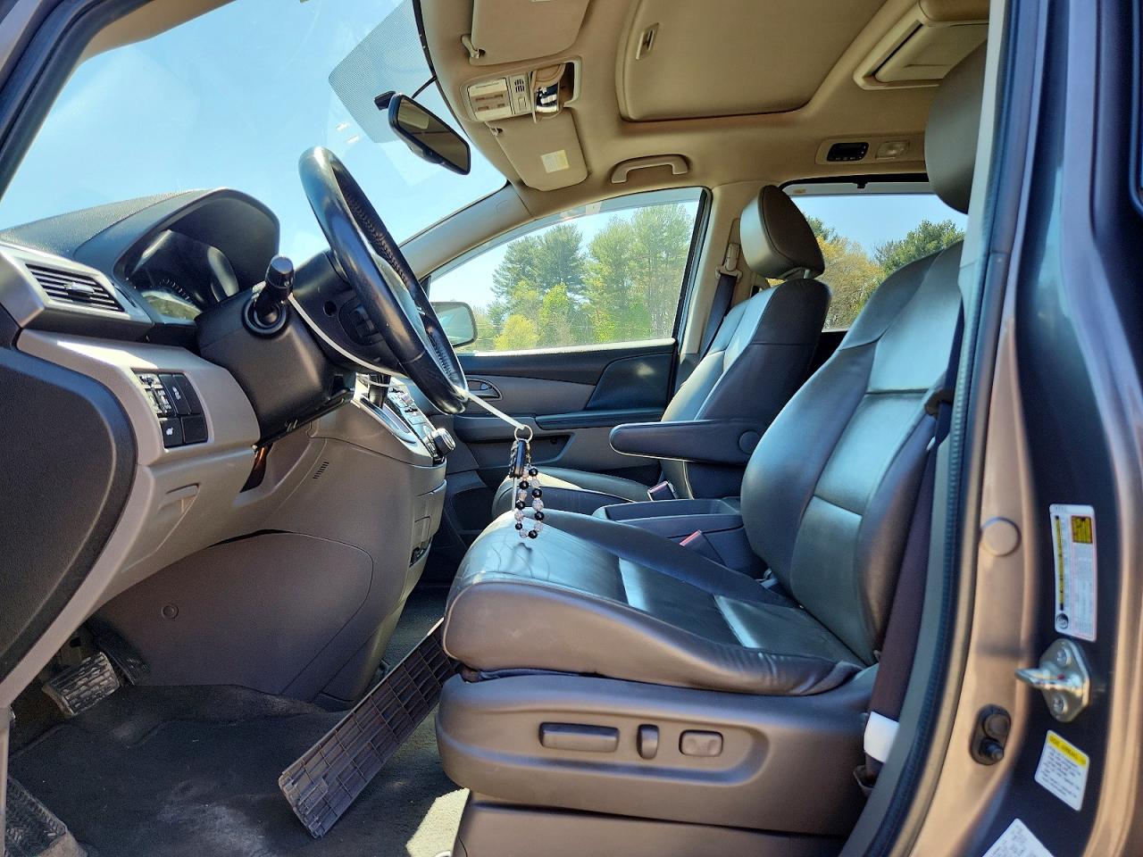 2013 Honda Odyssey Exl Gray vin: 5FNRL5H62DB035084