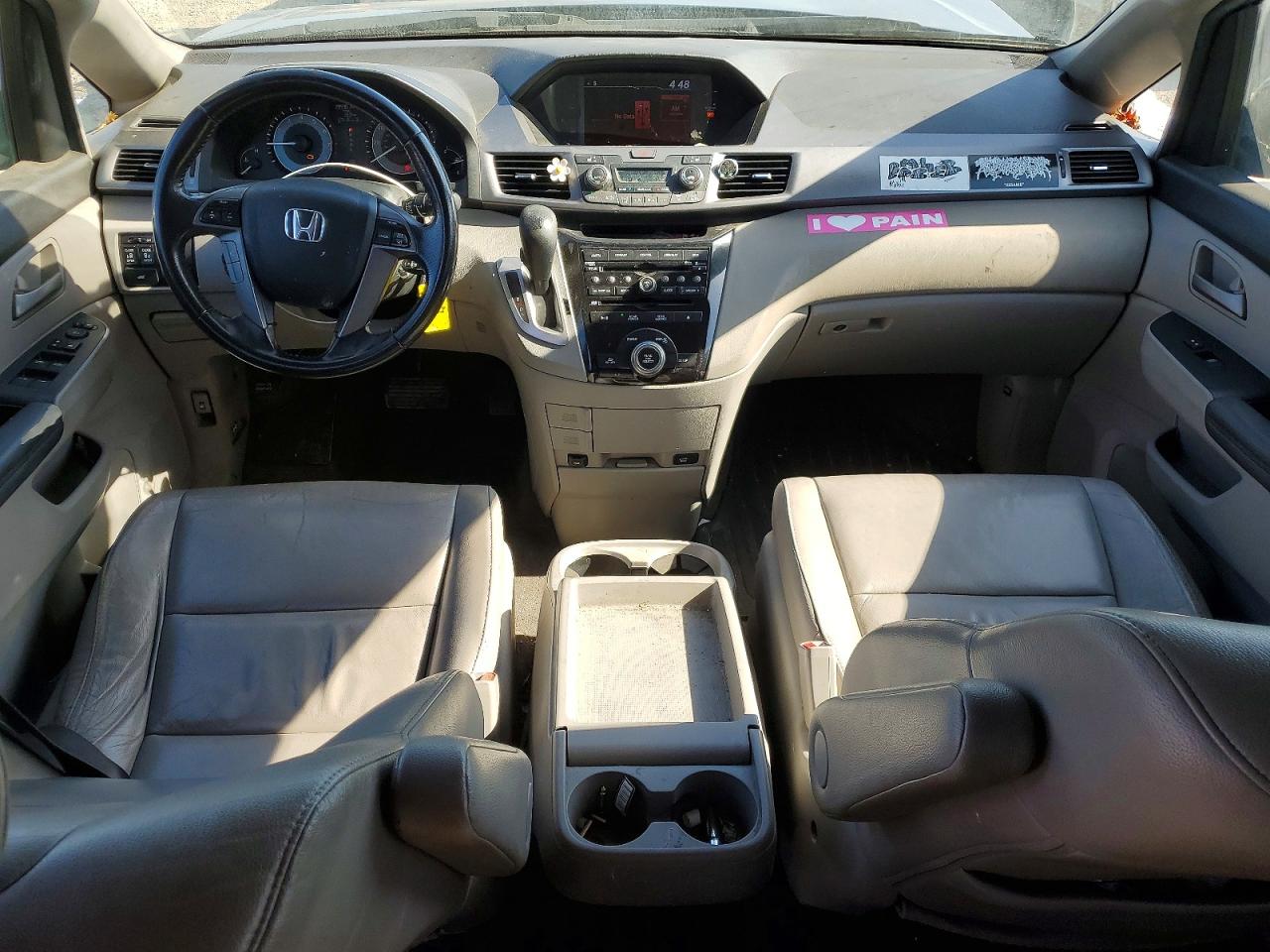 2013 Honda Odyssey Exl Blue vin: 5FNRL5H62DB049969