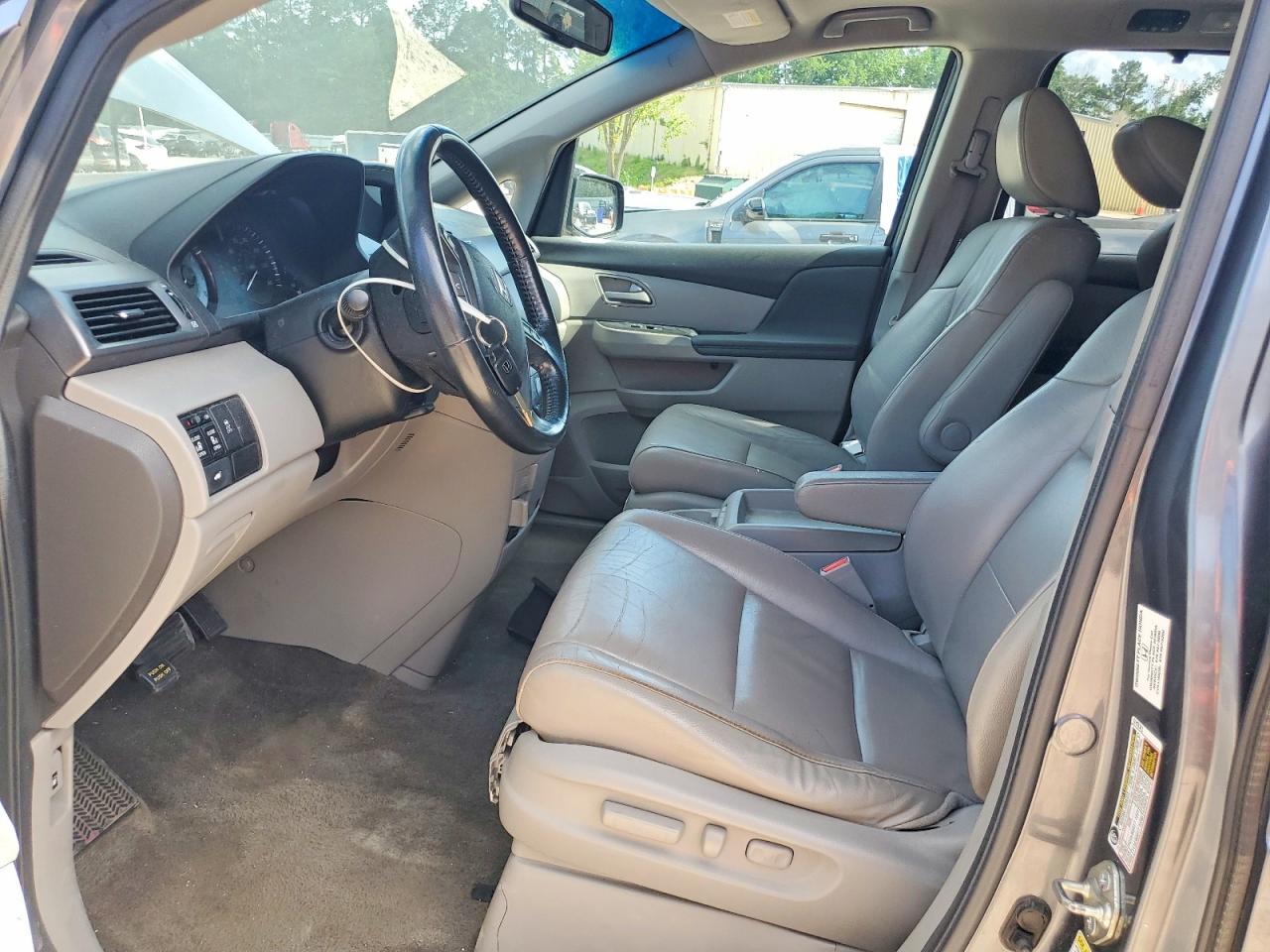 2013 Honda Odyssey Exl Gray vin: 5FNRL5H62DB053150