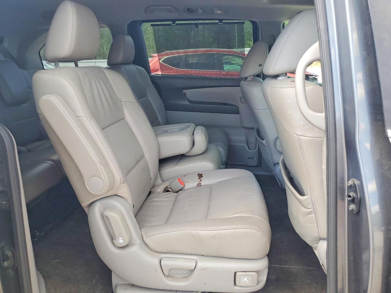 2013 Honda Odyssey Exl Gray vin: 5FNRL5H62DB053150