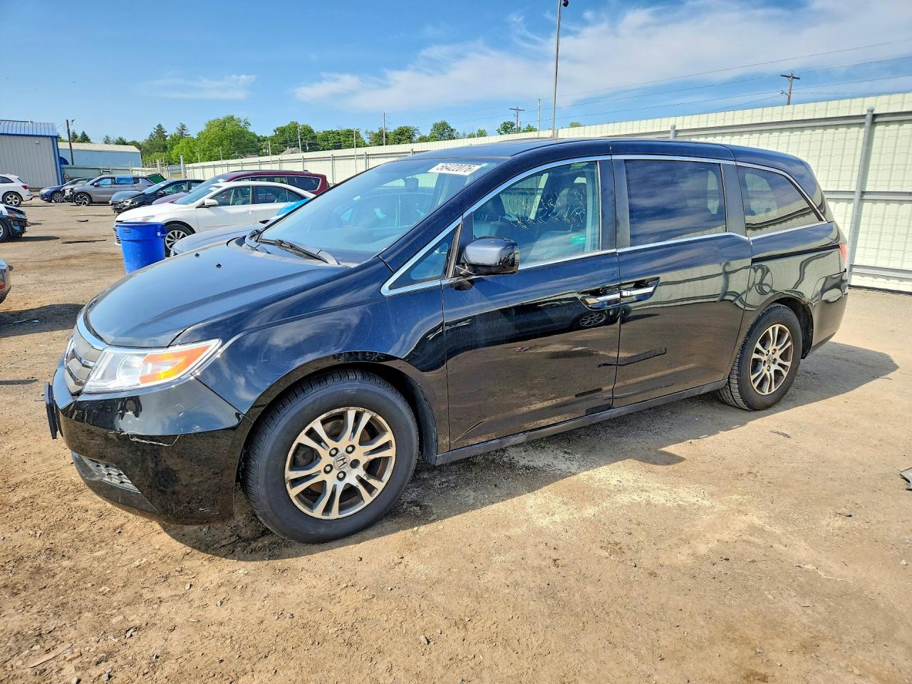 2013 Honda Odyssey Exl Черный vin: 5FNRL5H62DB060289