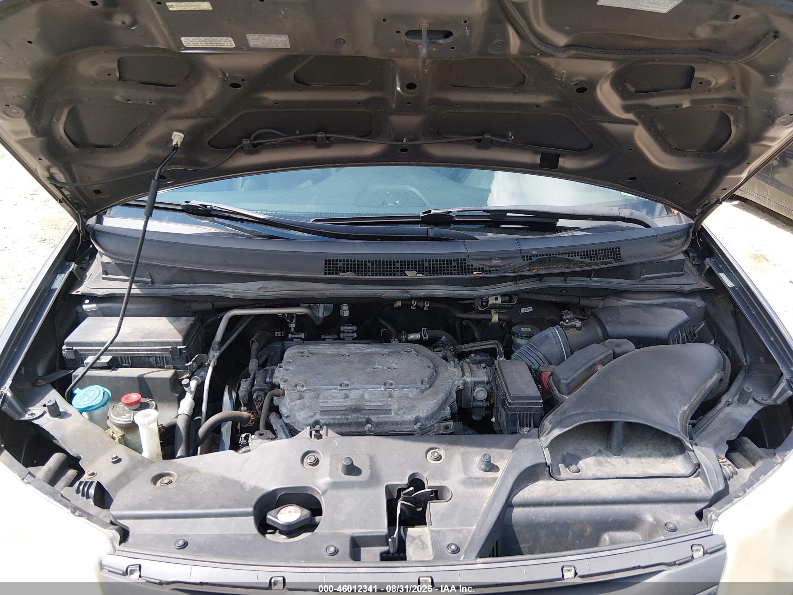 2013 Honda Odyssey Ex-l Gray vin: 5FNRL5H62DB062348