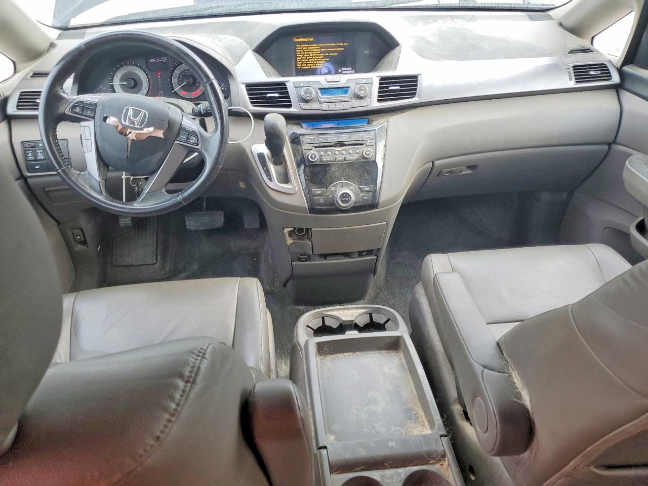 2013 Honda Odyssey Exl Black vin: 5FNRL5H62DB075956