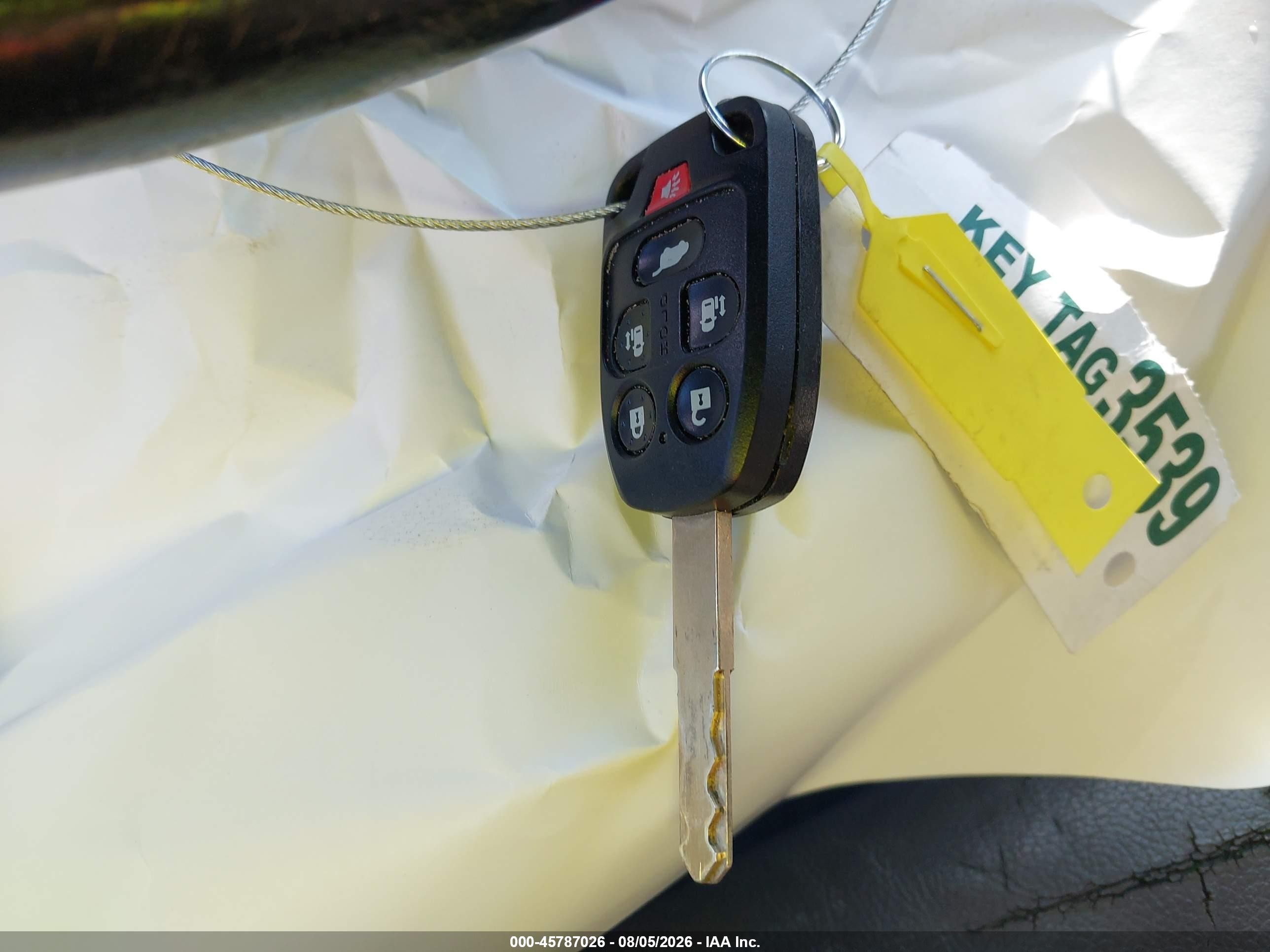 2013 Honda Odyssey Ex-l Серый vin: 5FNRL5H62DB081837