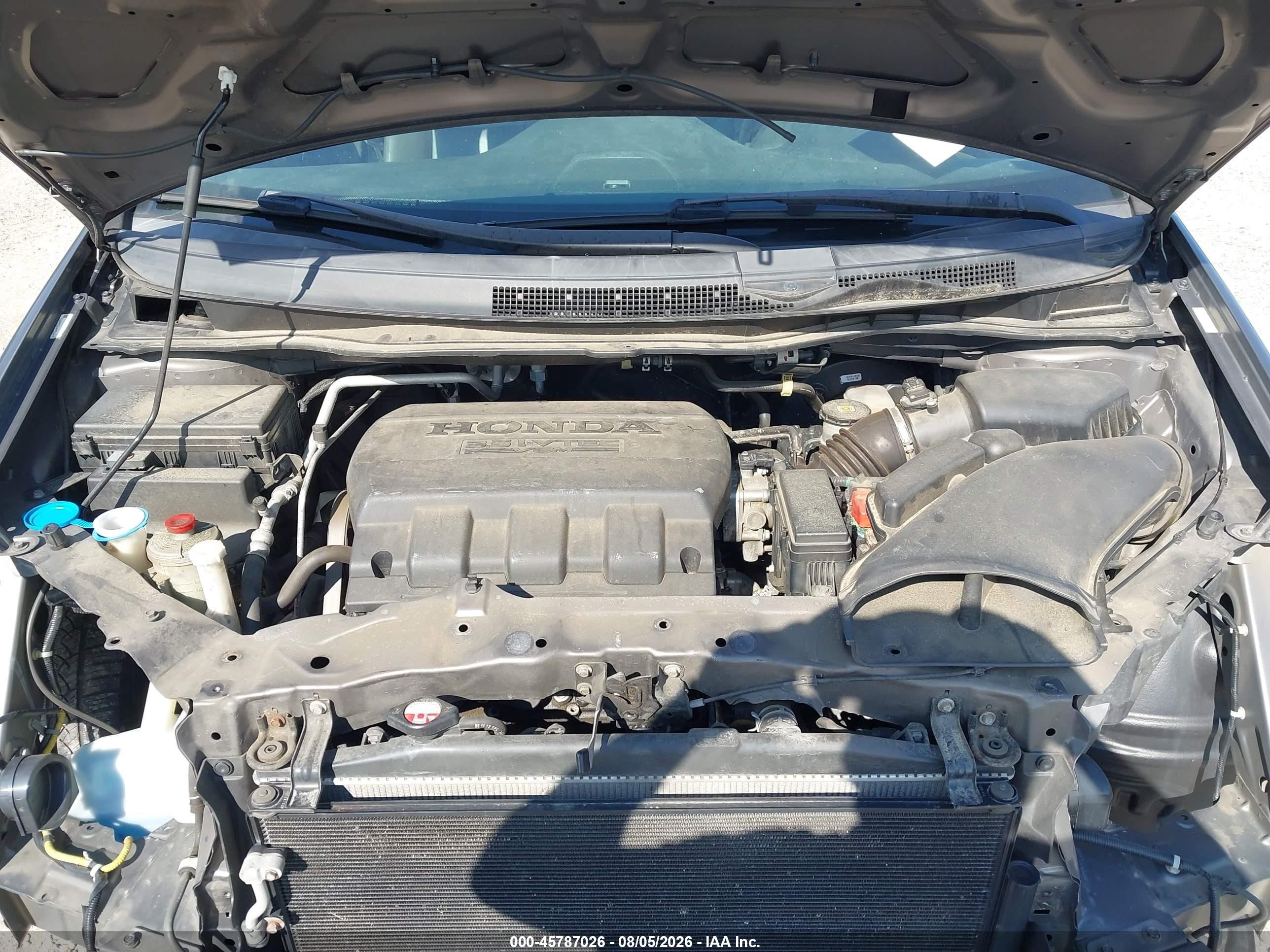 2013 Honda Odyssey Ex-l Серый vin: 5FNRL5H62DB081837
