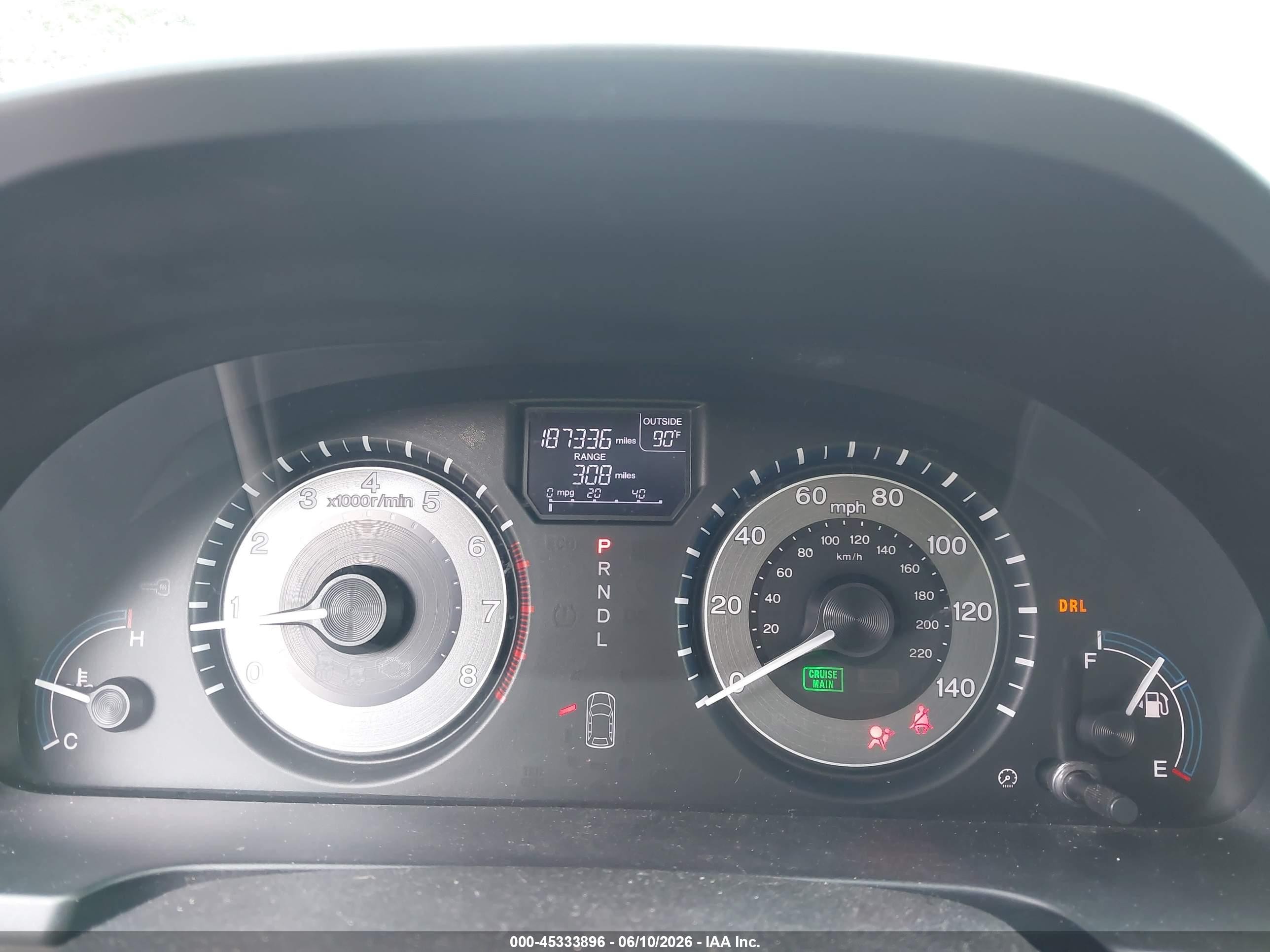 2013 Honda Odyssey Ex-l Черный vin: 5FNRL5H62DB086827
