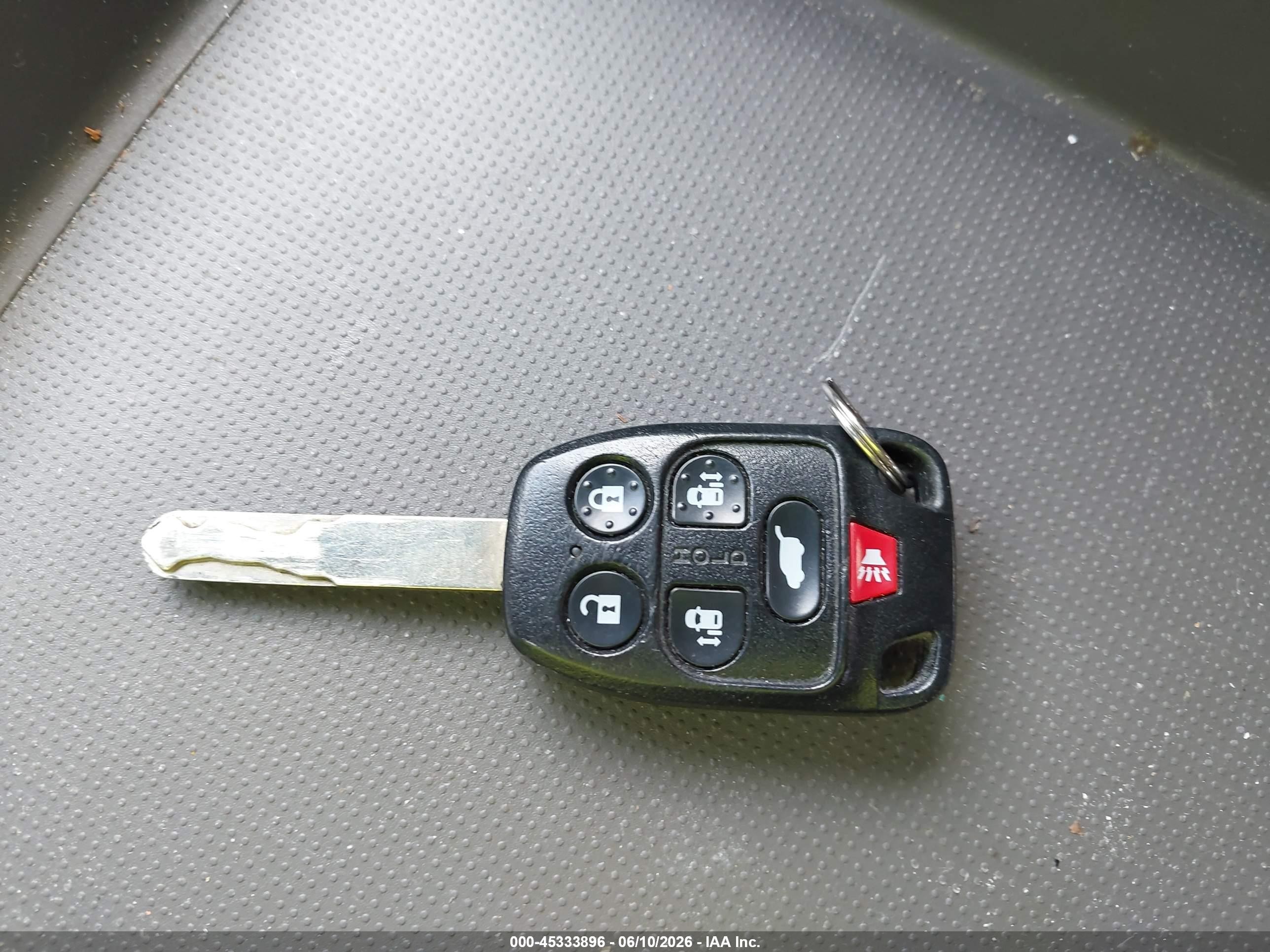 2013 Honda Odyssey Ex-l Черный vin: 5FNRL5H62DB086827