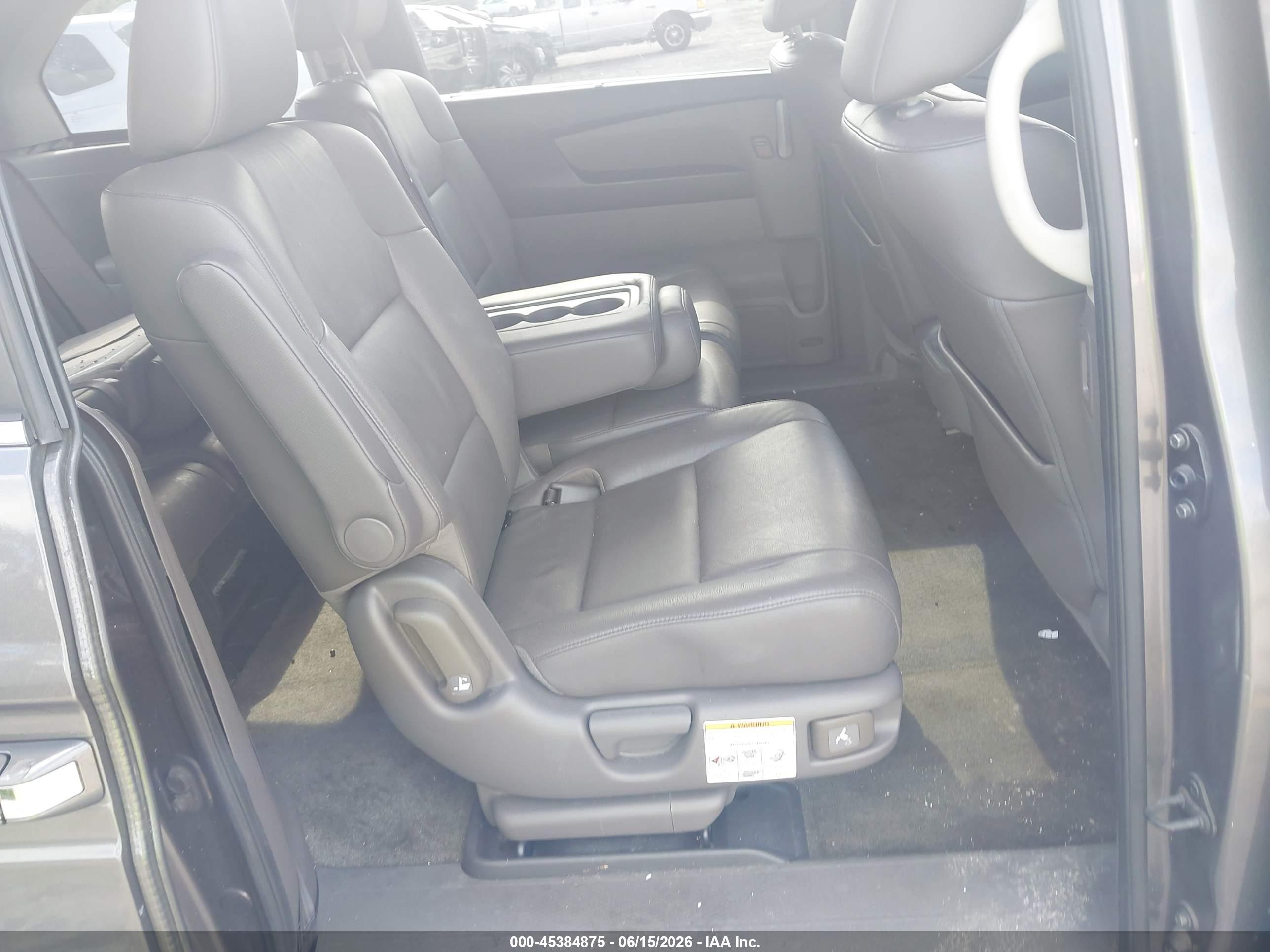 2013 Honda Odyssey Ex-l Brown vin: 5FNRL5H62DB091042