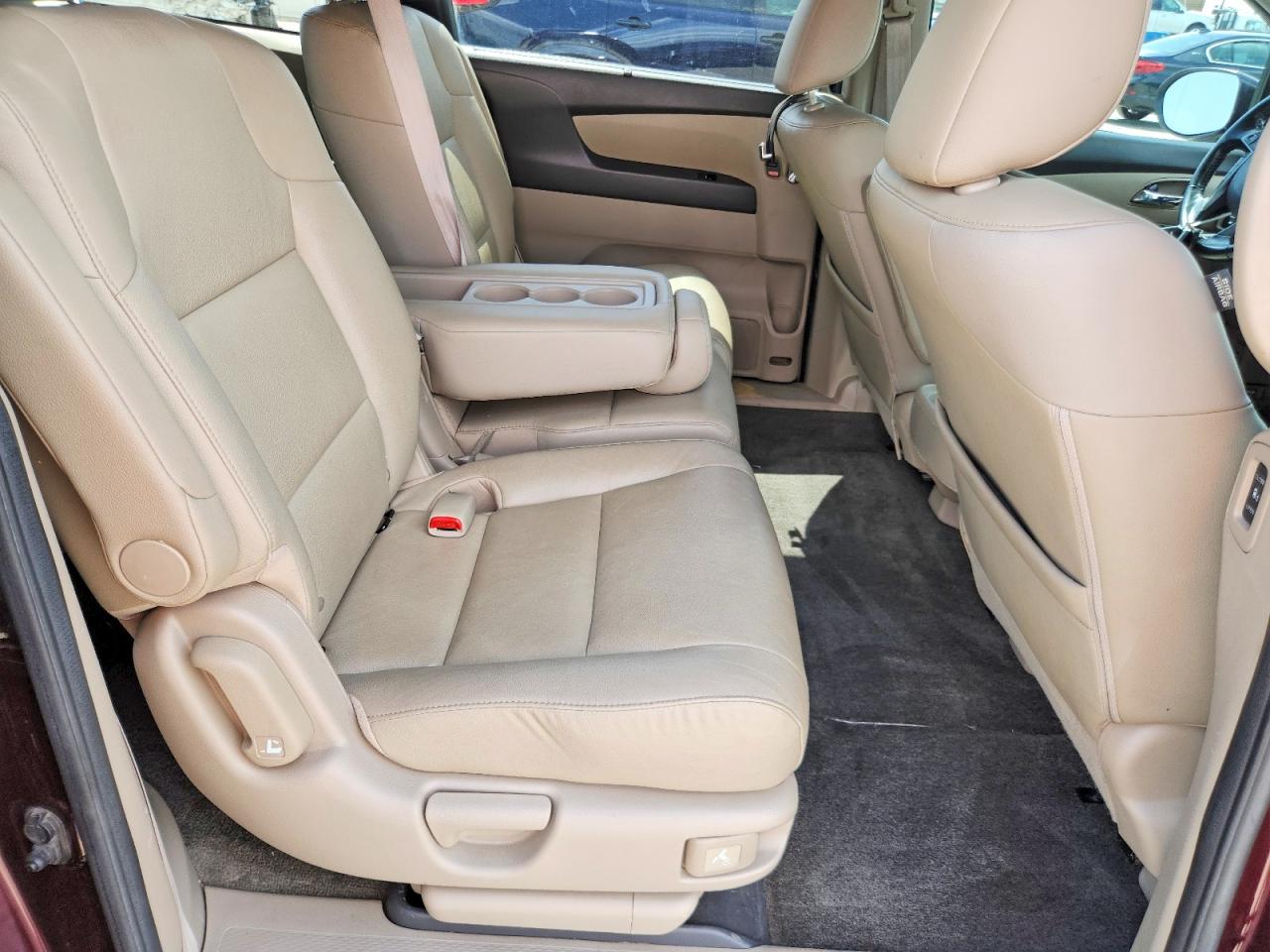 2014 Honda Odyssey Exl Maroon vin: 5FNRL5H62EB010784
