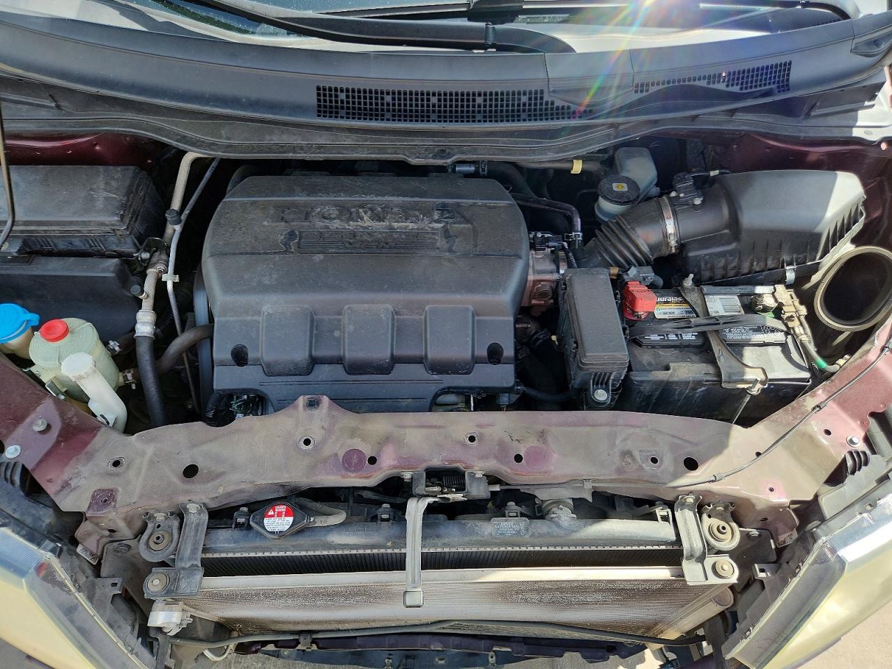 2014 Honda Odyssey Exl Maroon vin: 5FNRL5H62EB010784