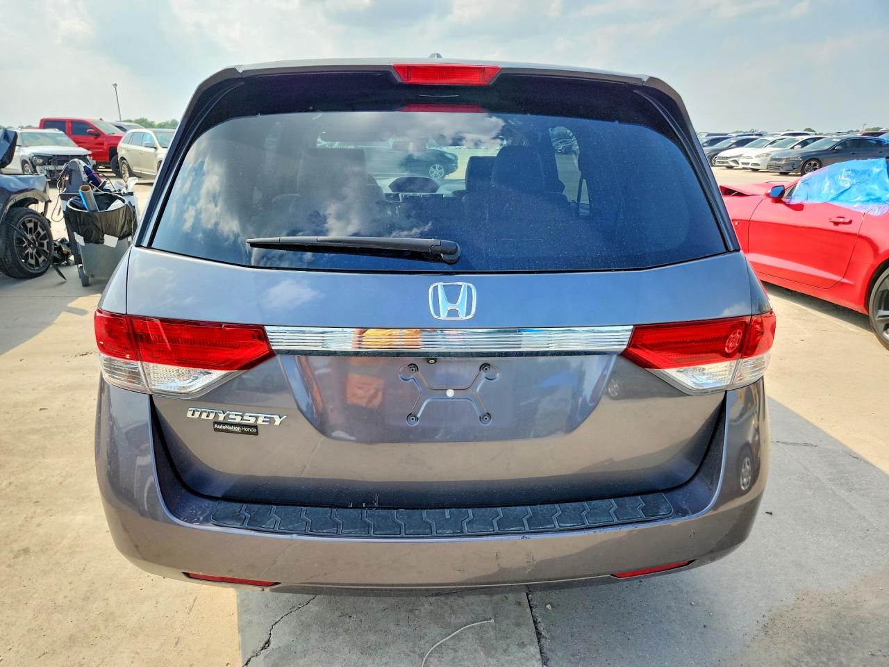 2014 Honda Odyssey Exl Charcoal vin: 5FNRL5H62EB020991