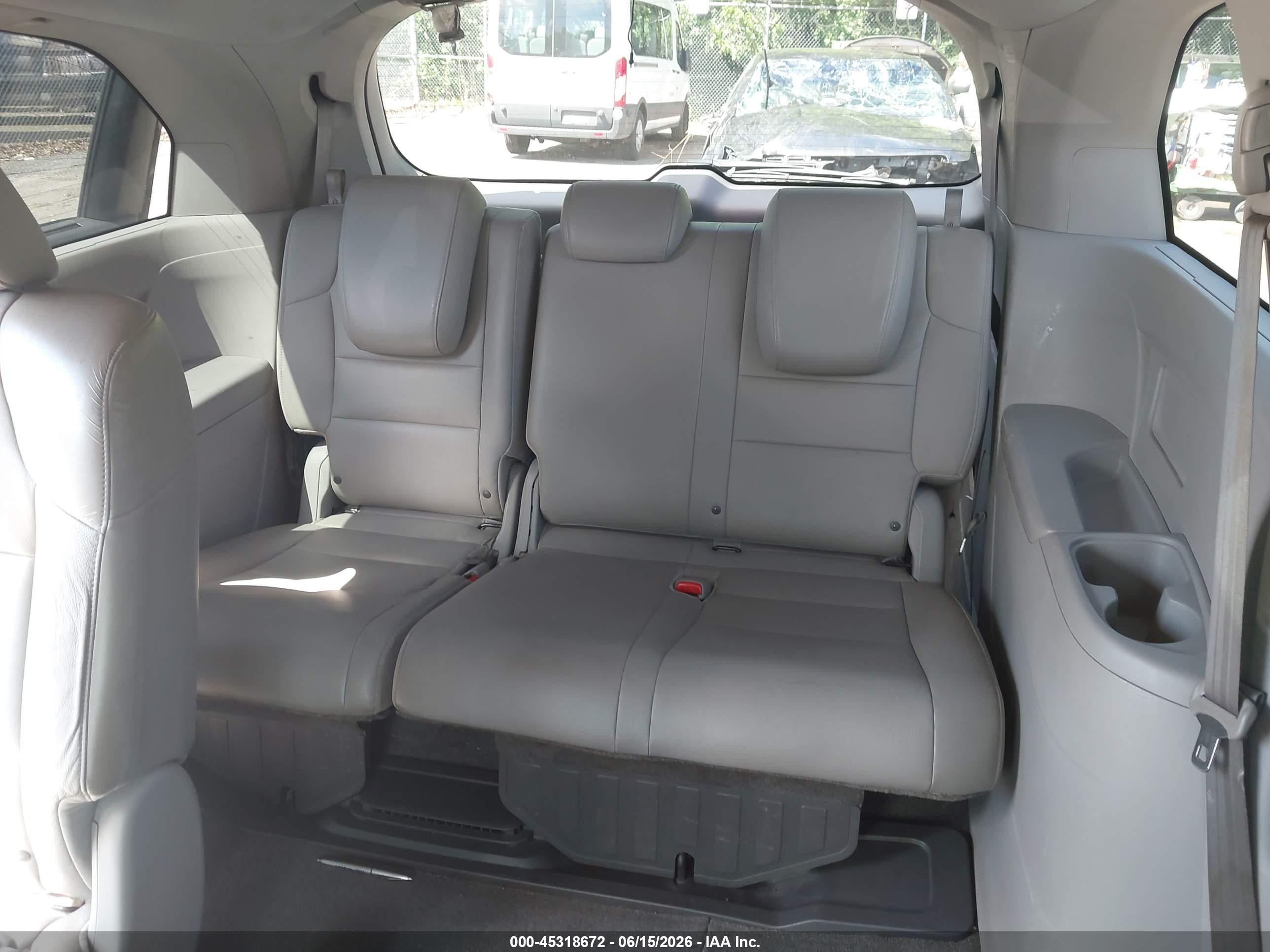 2014 Honda Odyssey Ex-l Black vin: 5FNRL5H62EB038780
