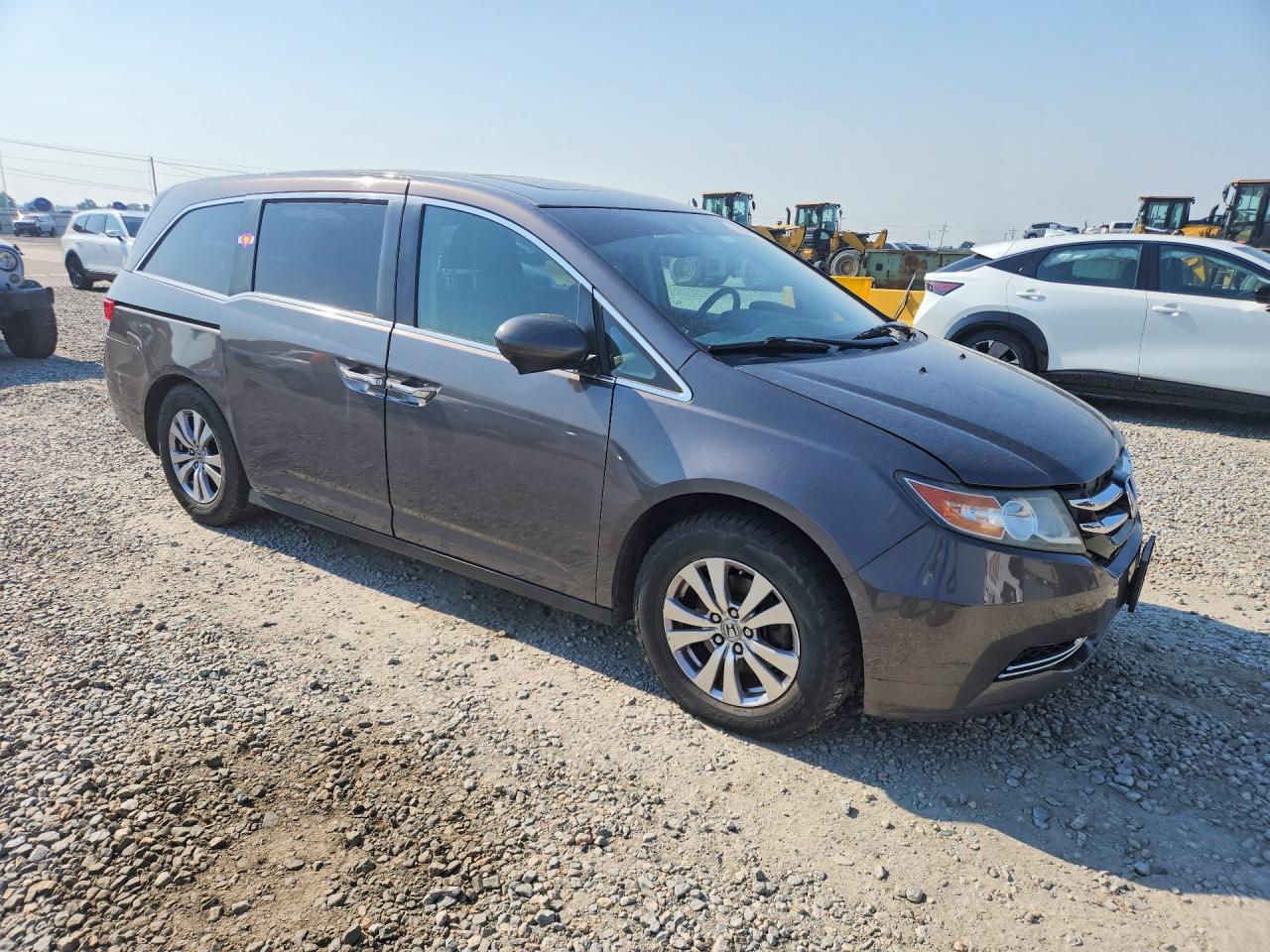 2014 Honda Odyssey Exl Gray vin: 5FNRL5H62EB048158