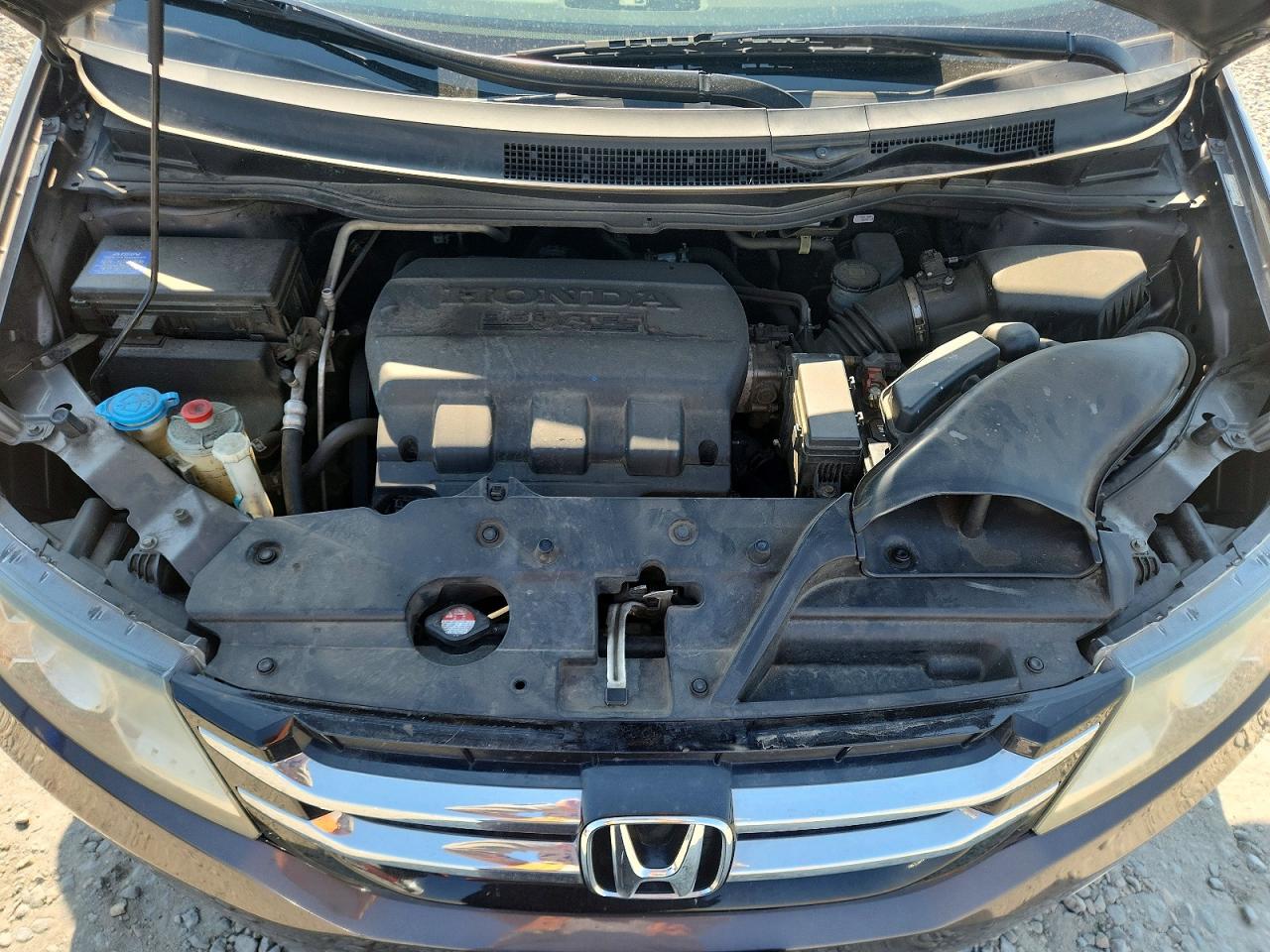 2014 Honda Odyssey Exl Gray vin: 5FNRL5H62EB048158