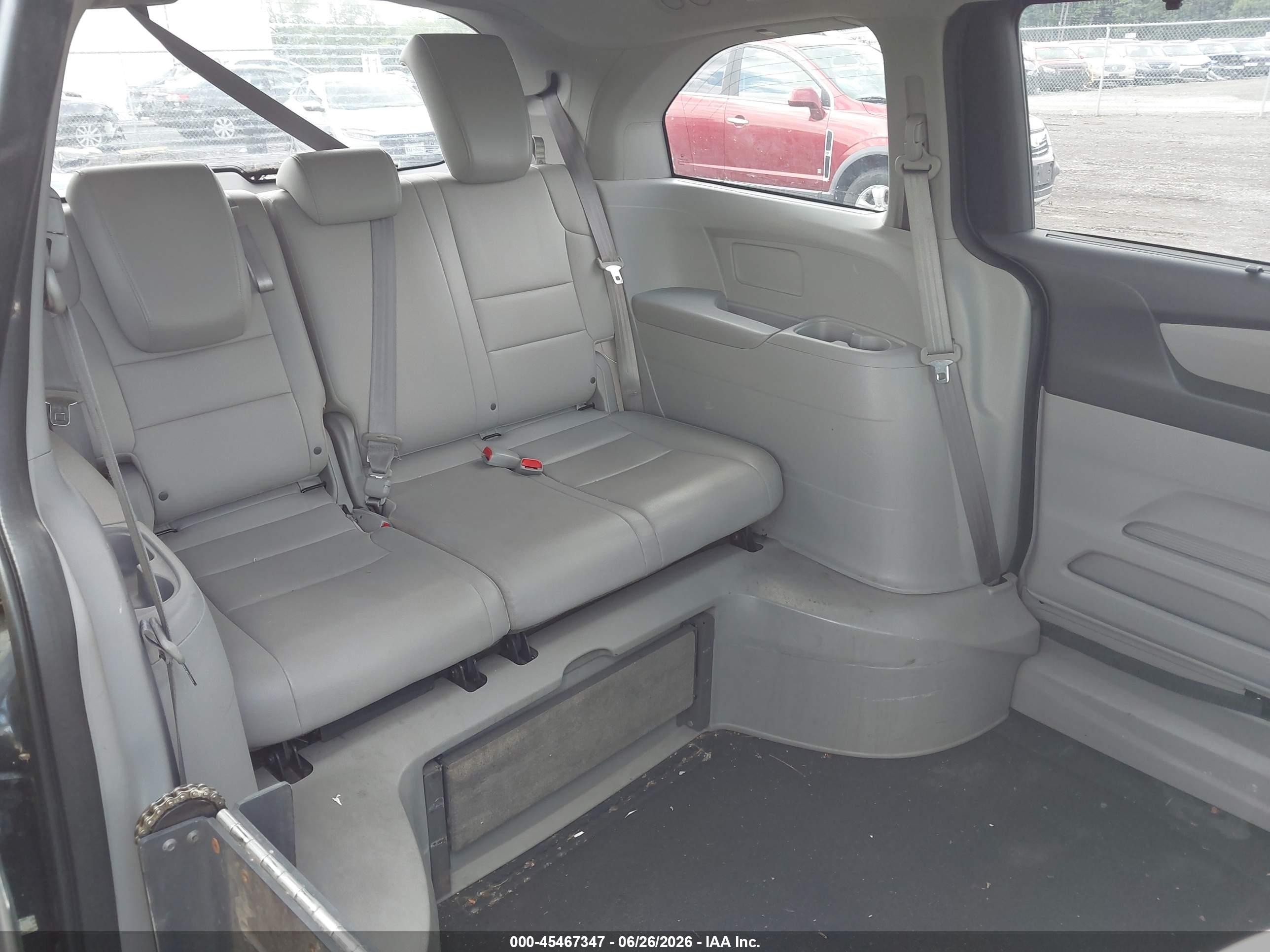 2014 Honda Odyssey Ex-l Black vin: 5FNRL5H62EB056082