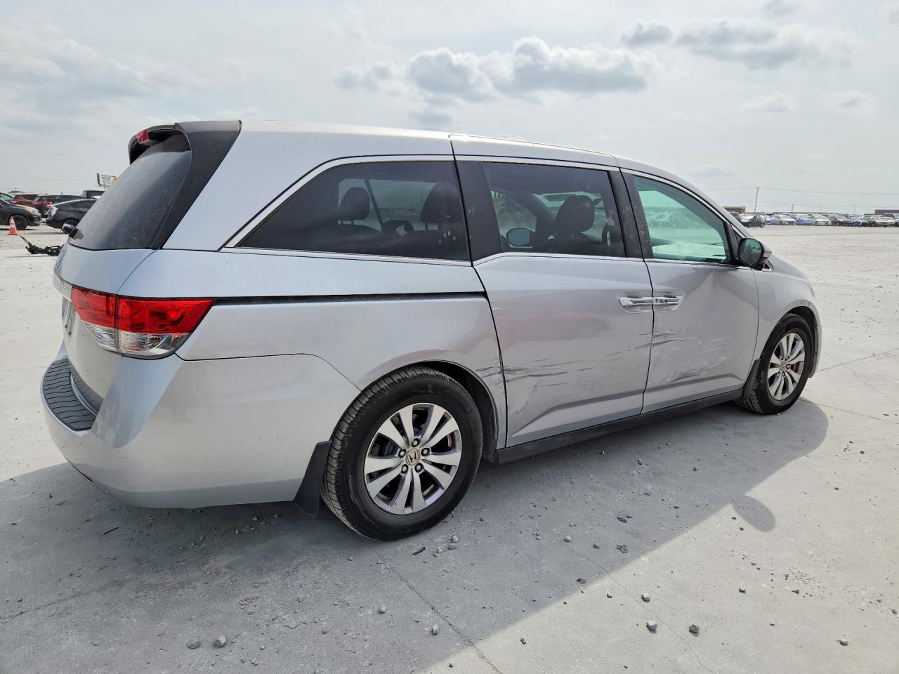 2014 Honda Odyssey Exl Silver vin: 5FNRL5H62EB057555