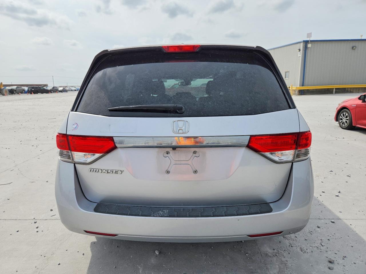 2014 Honda Odyssey Exl Silver vin: 5FNRL5H62EB057555