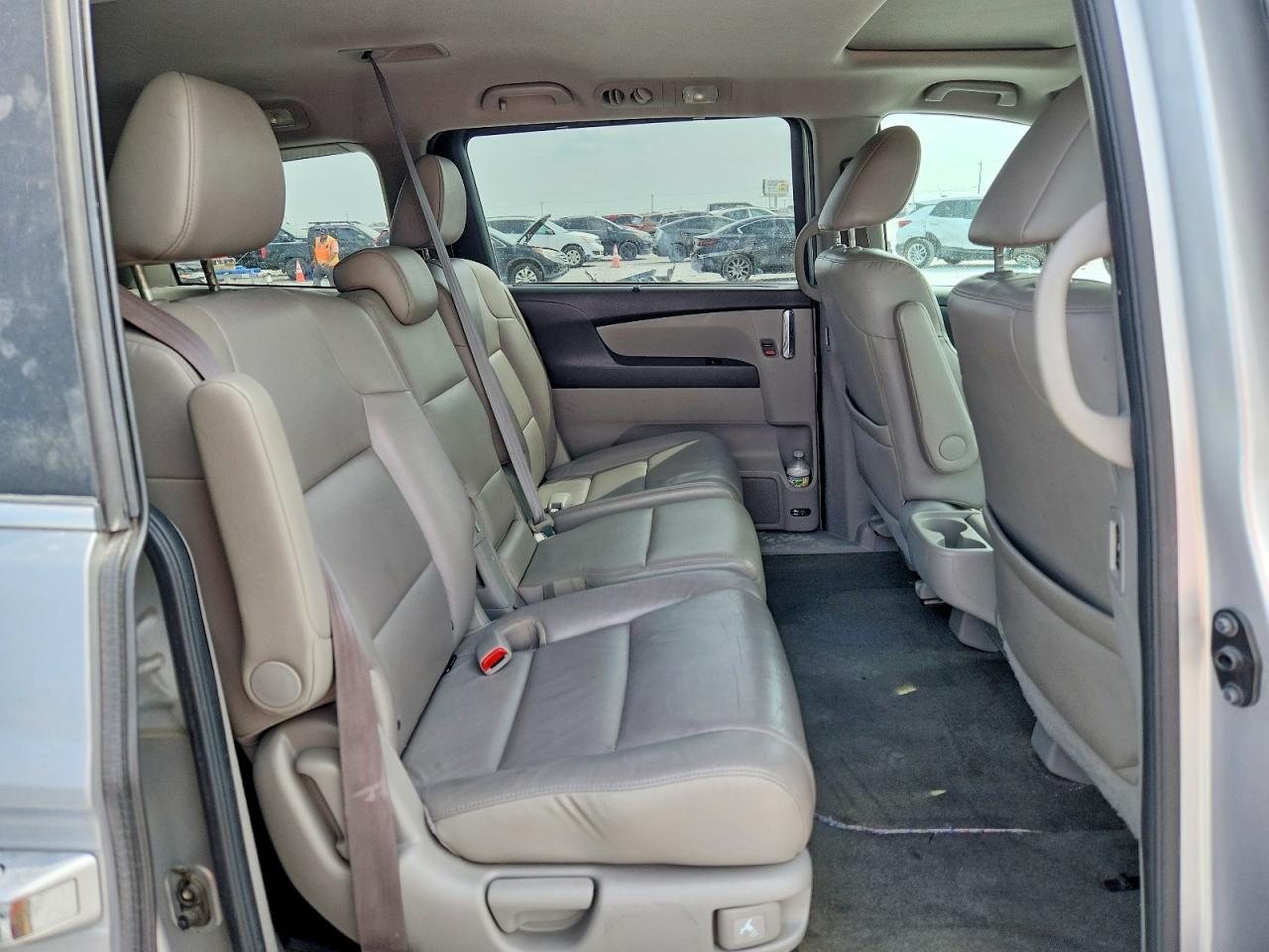 2014 Honda Odyssey Exl Silver vin: 5FNRL5H62EB057555