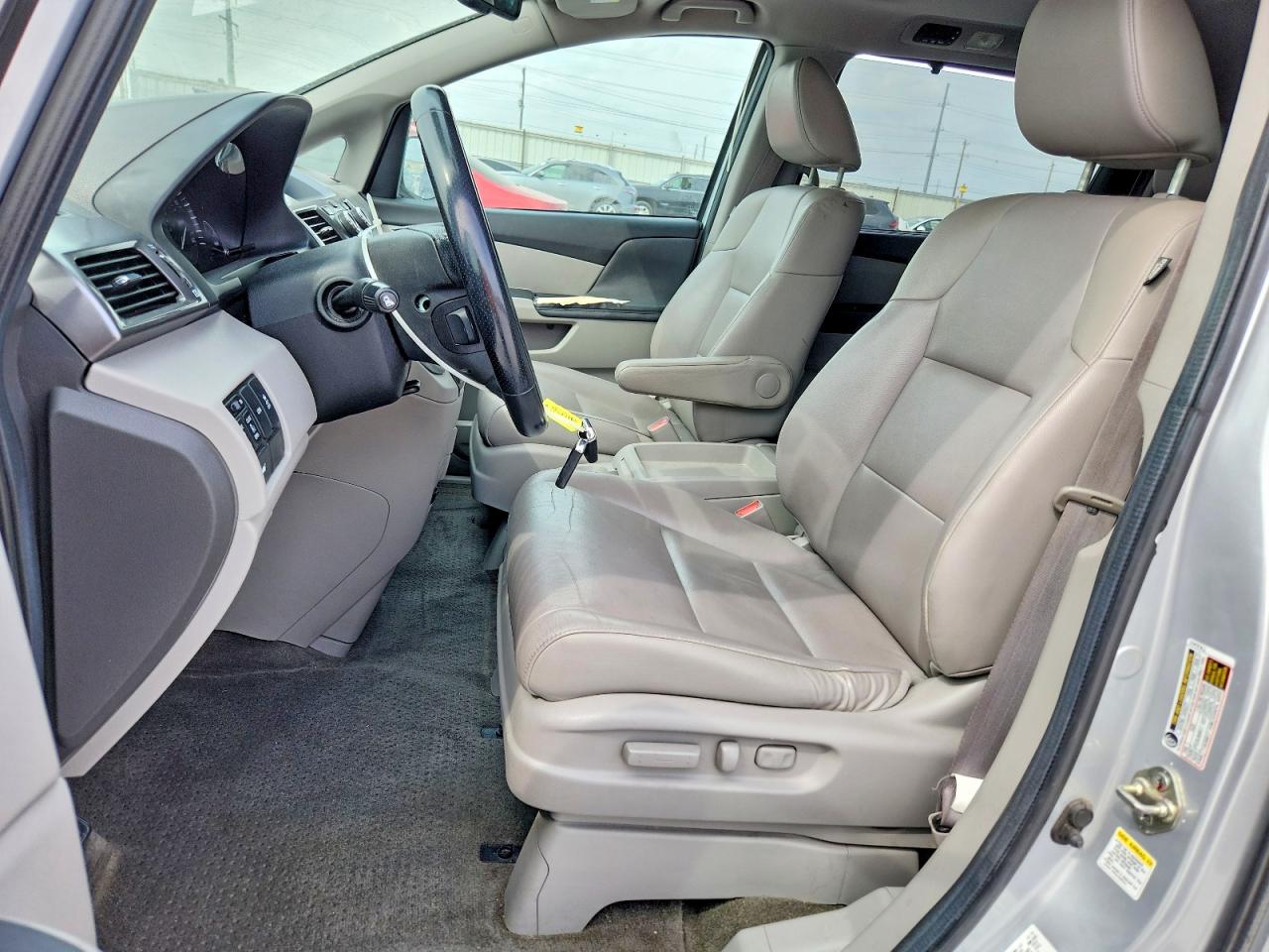 2014 Honda Odyssey Exl Silver vin: 5FNRL5H62EB057555