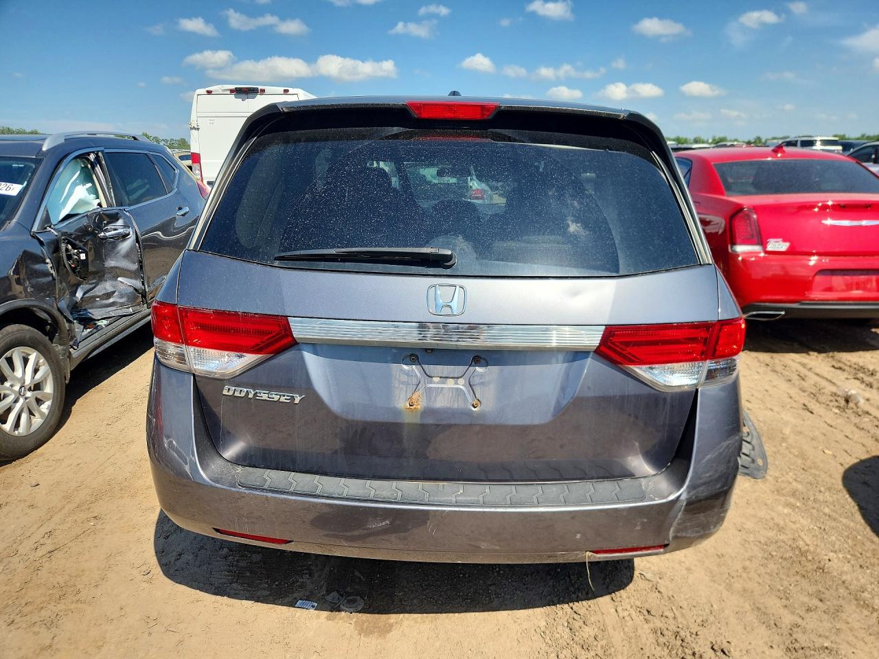 2014 Honda Odyssey Exl Gray vin: 5FNRL5H62EB062819