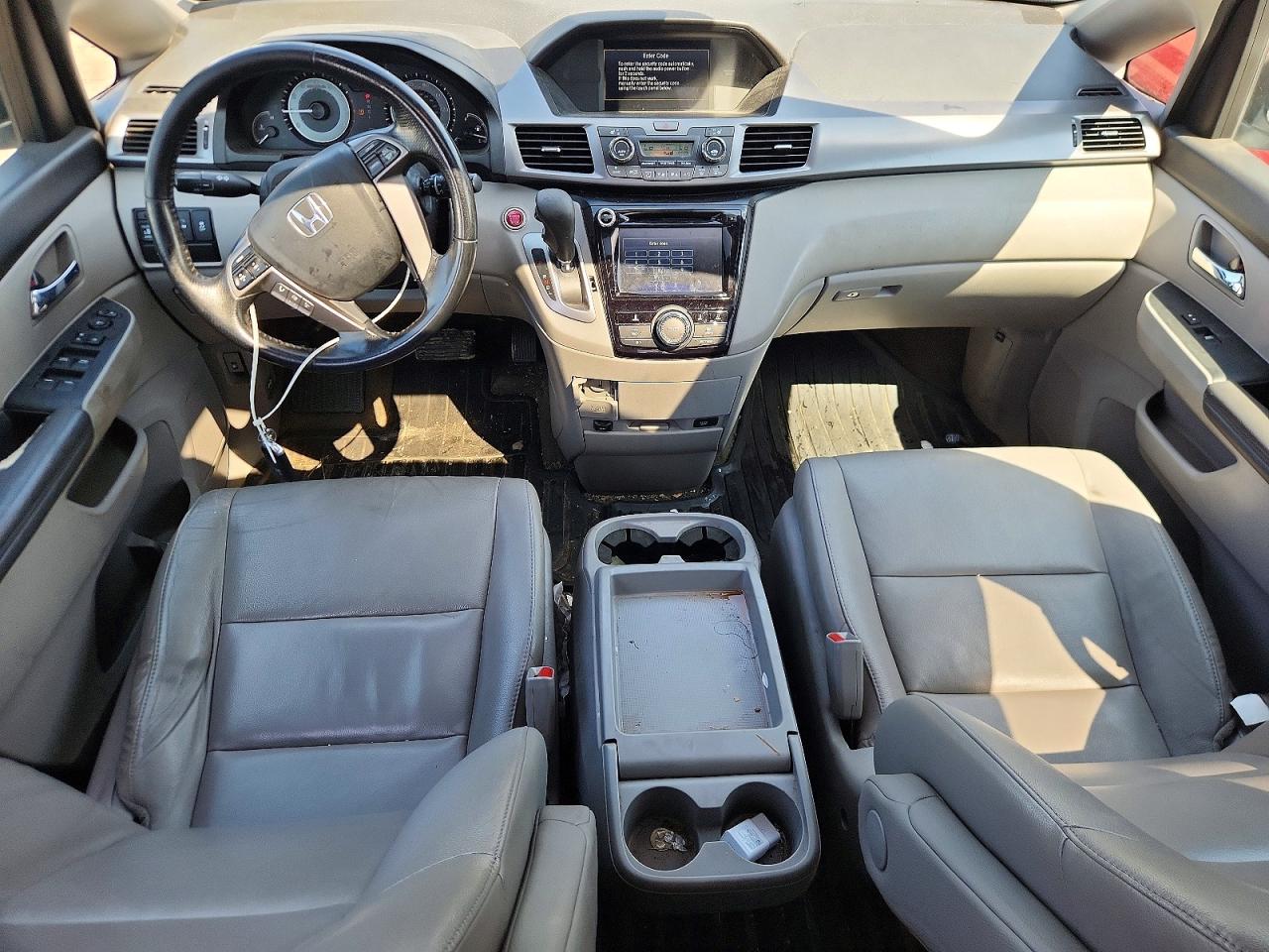 2014 Honda Odyssey Exl Gray vin: 5FNRL5H62EB062819