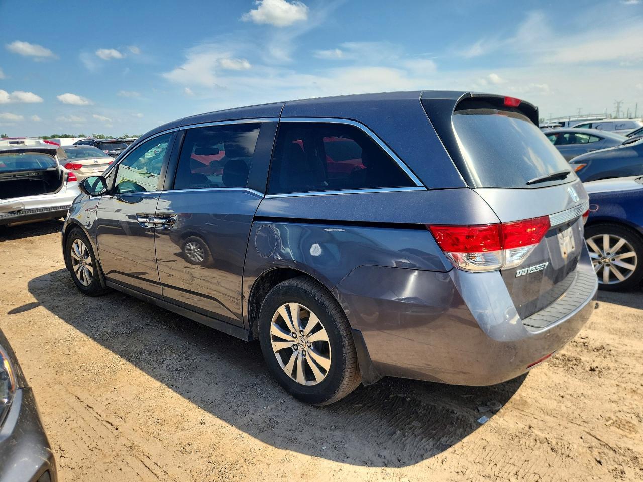 2014 Honda Odyssey Exl Gray vin: 5FNRL5H62EB062819