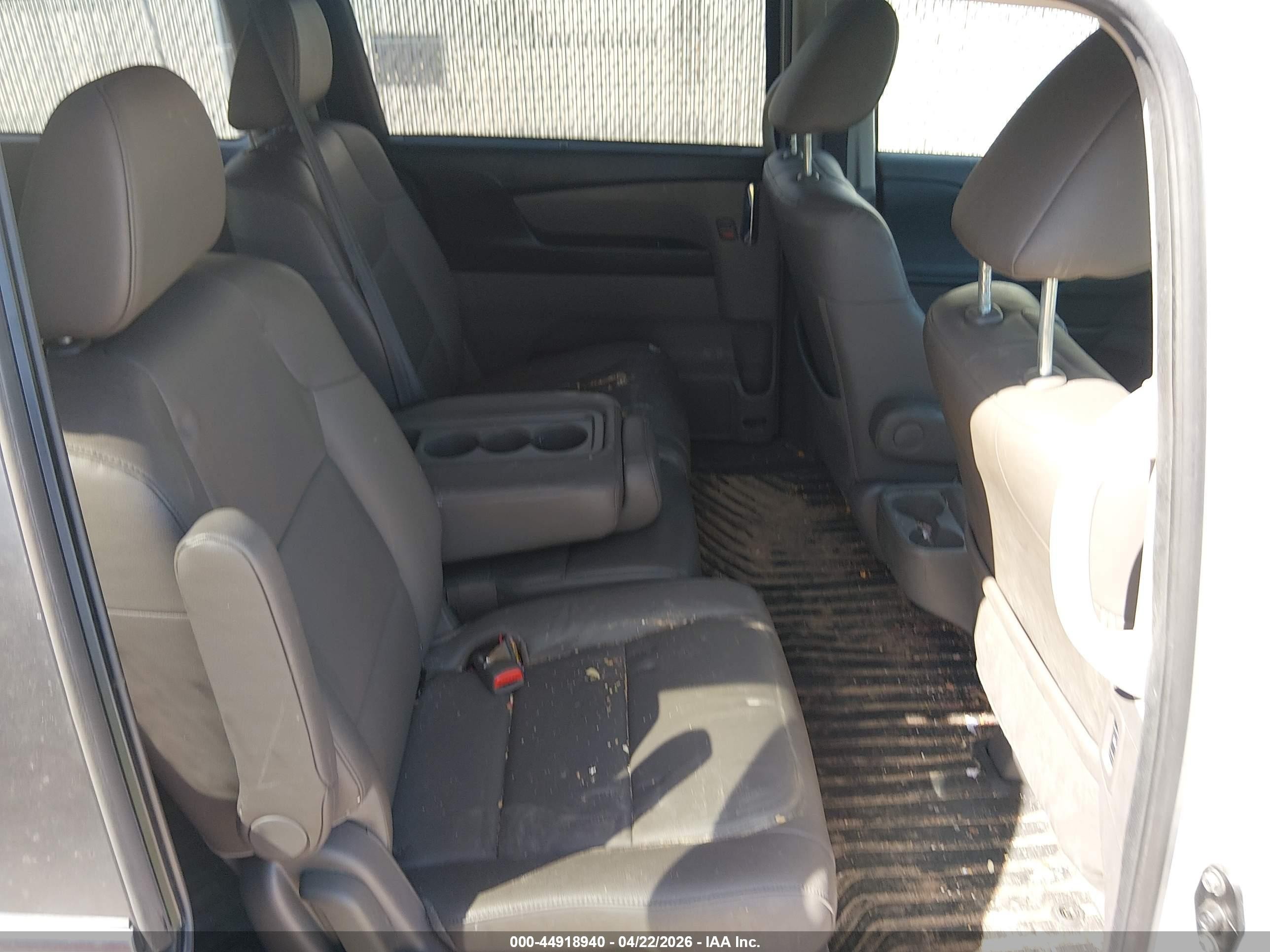 2014 Honda Odyssey Ex-l Silver vin: 5FNRL5H62EB063291
