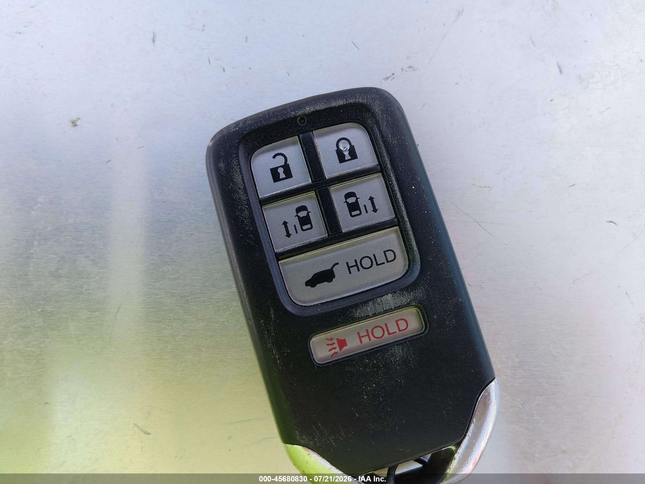 2014 Honda Odyssey Ex-l Blue vin: 5FNRL5H62EB065302
